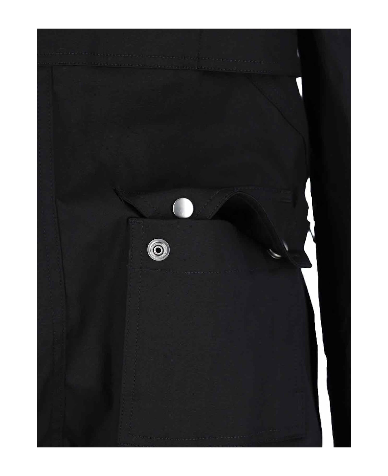 Rick Owens One-piece Jumpsuit 
hollywood Headon Flightsuit
 - Black