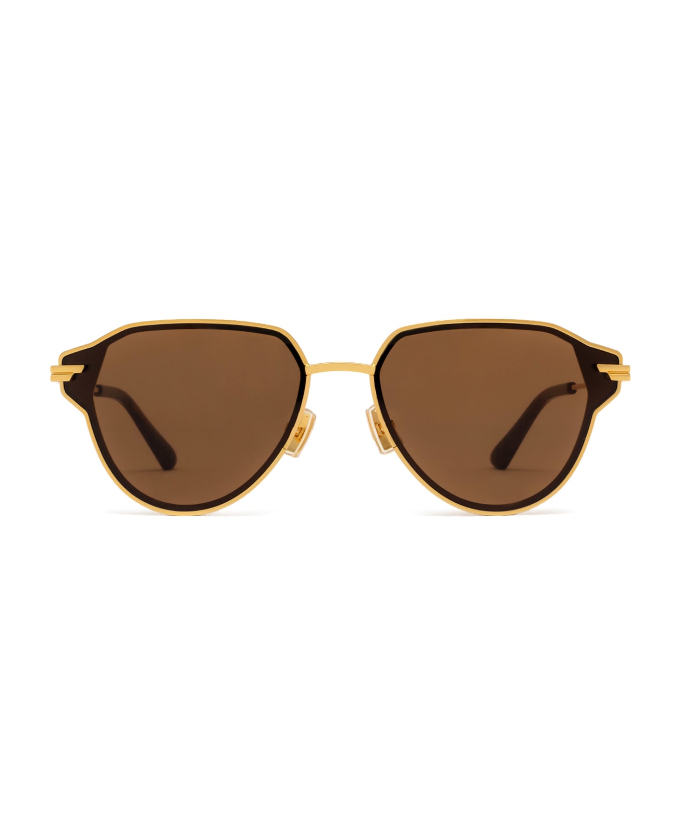 Bottega Veneta Eyewear Bv1271s Gold Sunglasses - Gold
