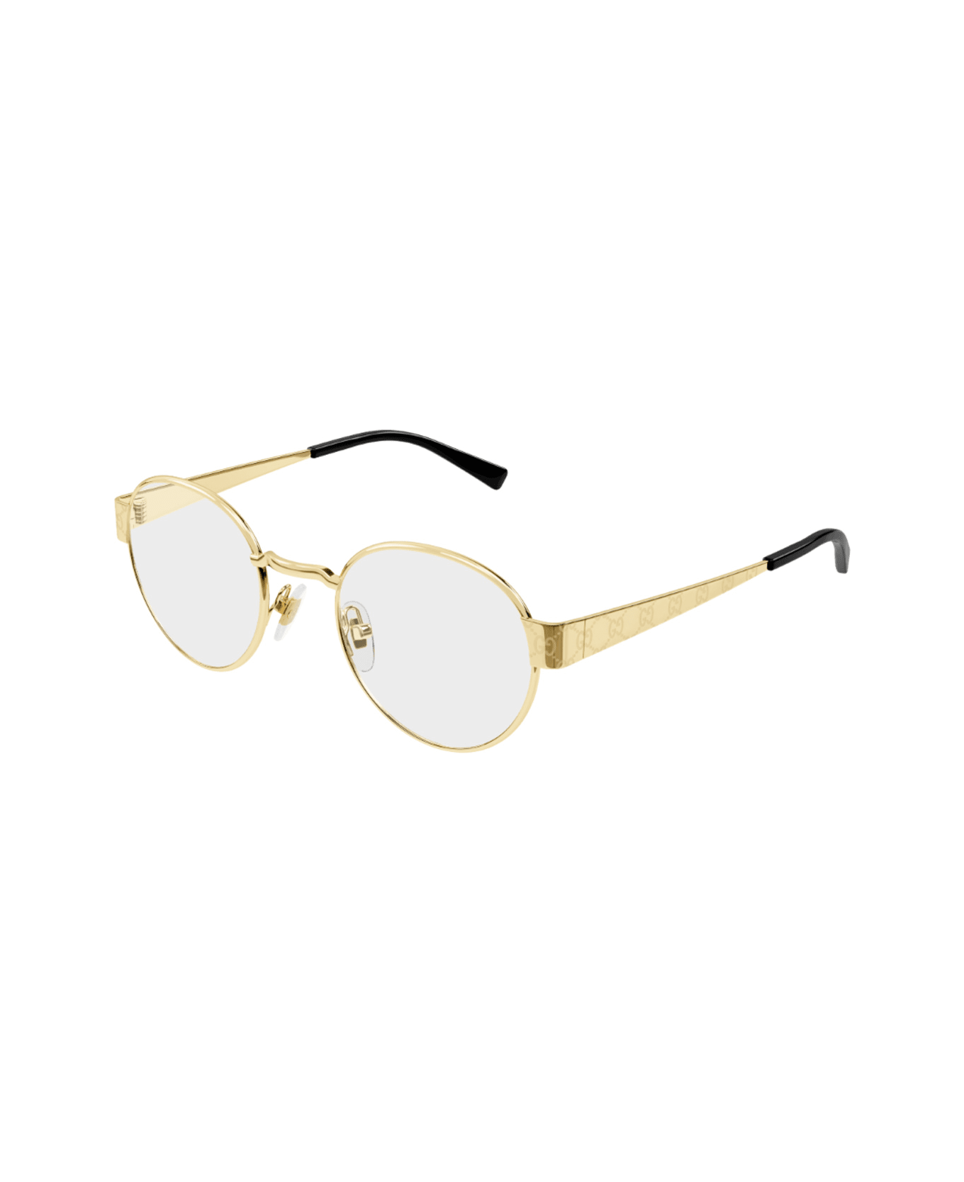Gucci Eyewear Gucci Gg1855o Linea Sign 001 Gold Glasses - Oro Serigrafato