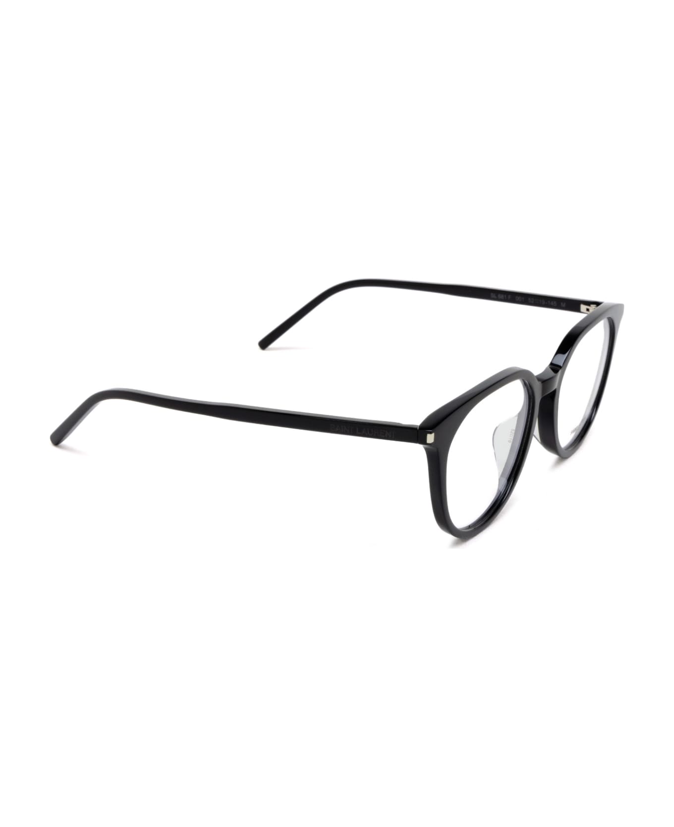 Saint Laurent Eyewear Sl 681/f Black Glasses - Black
