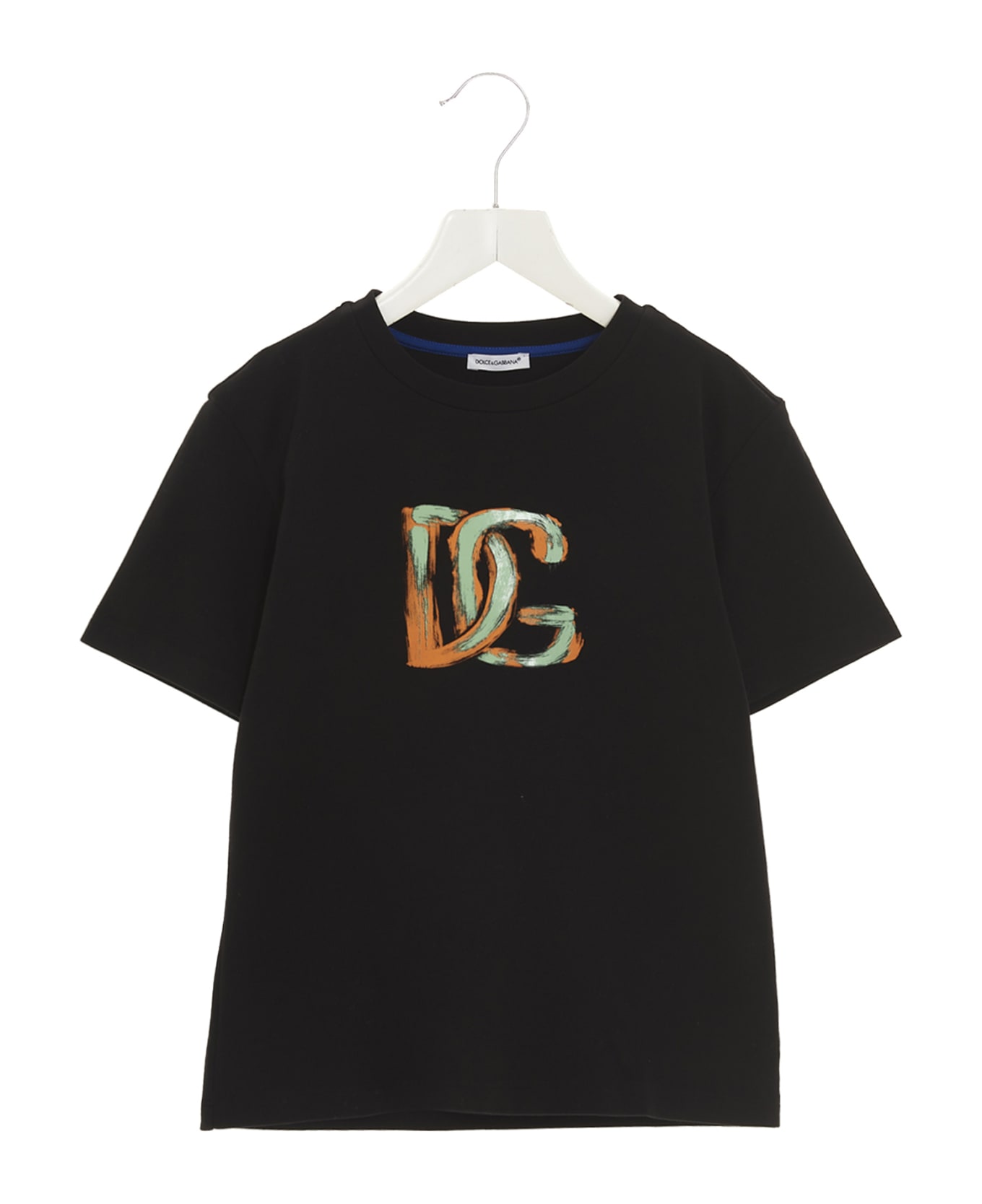 Dolce & Gabbana 'reborn To Live' Logo T-shirt - Black  