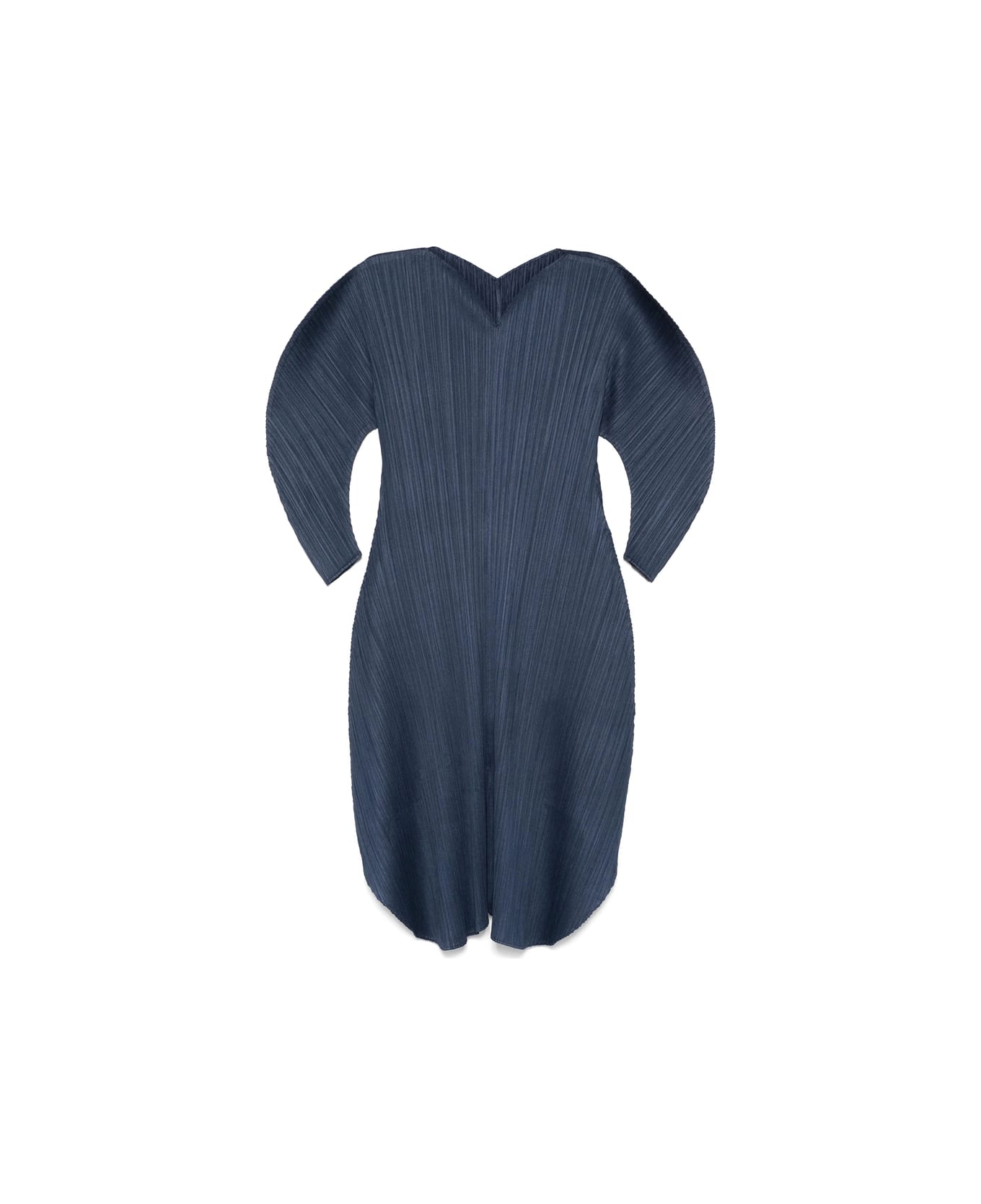 Pleats Please Issey Miyake Dress - BLUE