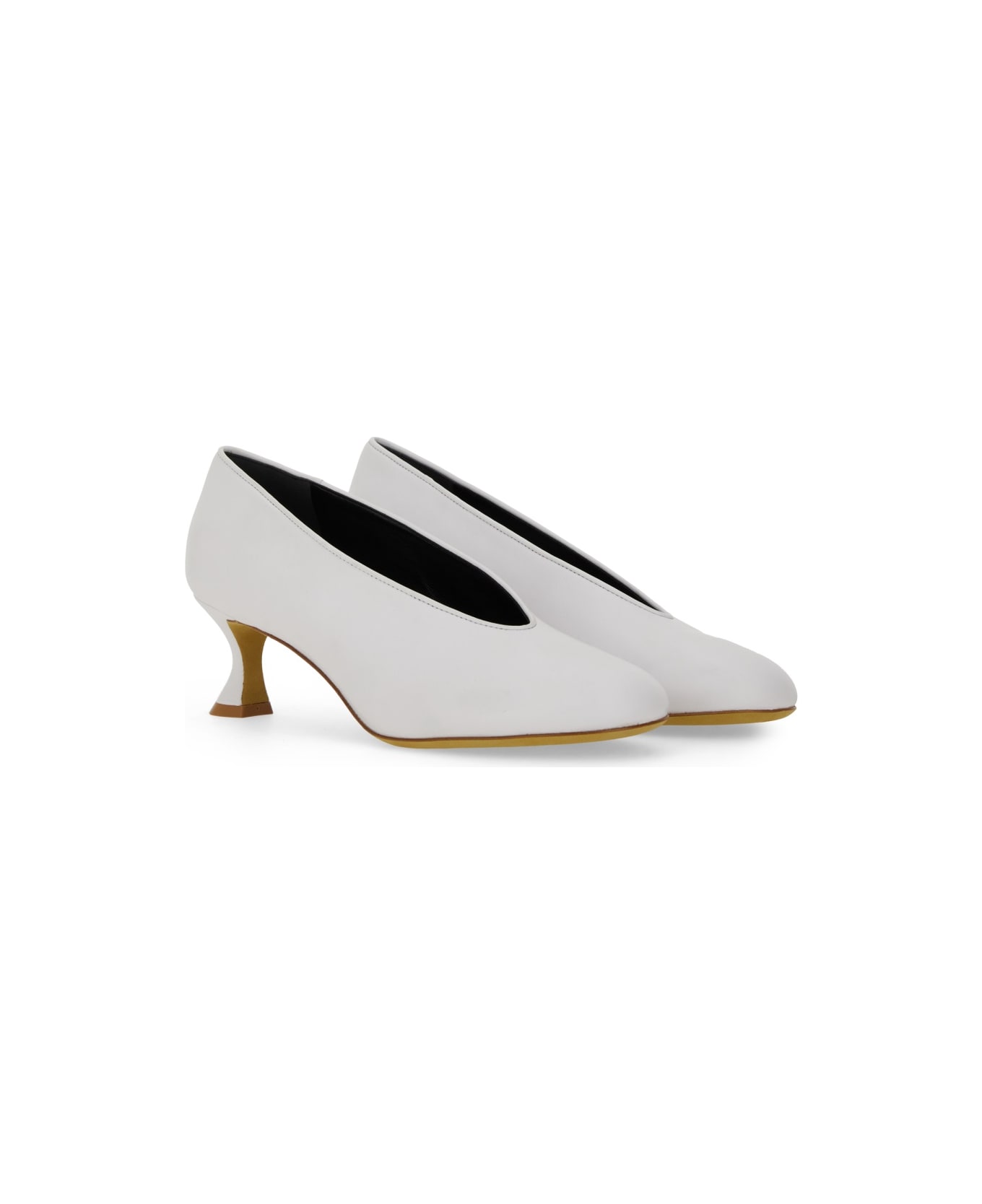 Moschino Decollete "duck" - WHITE