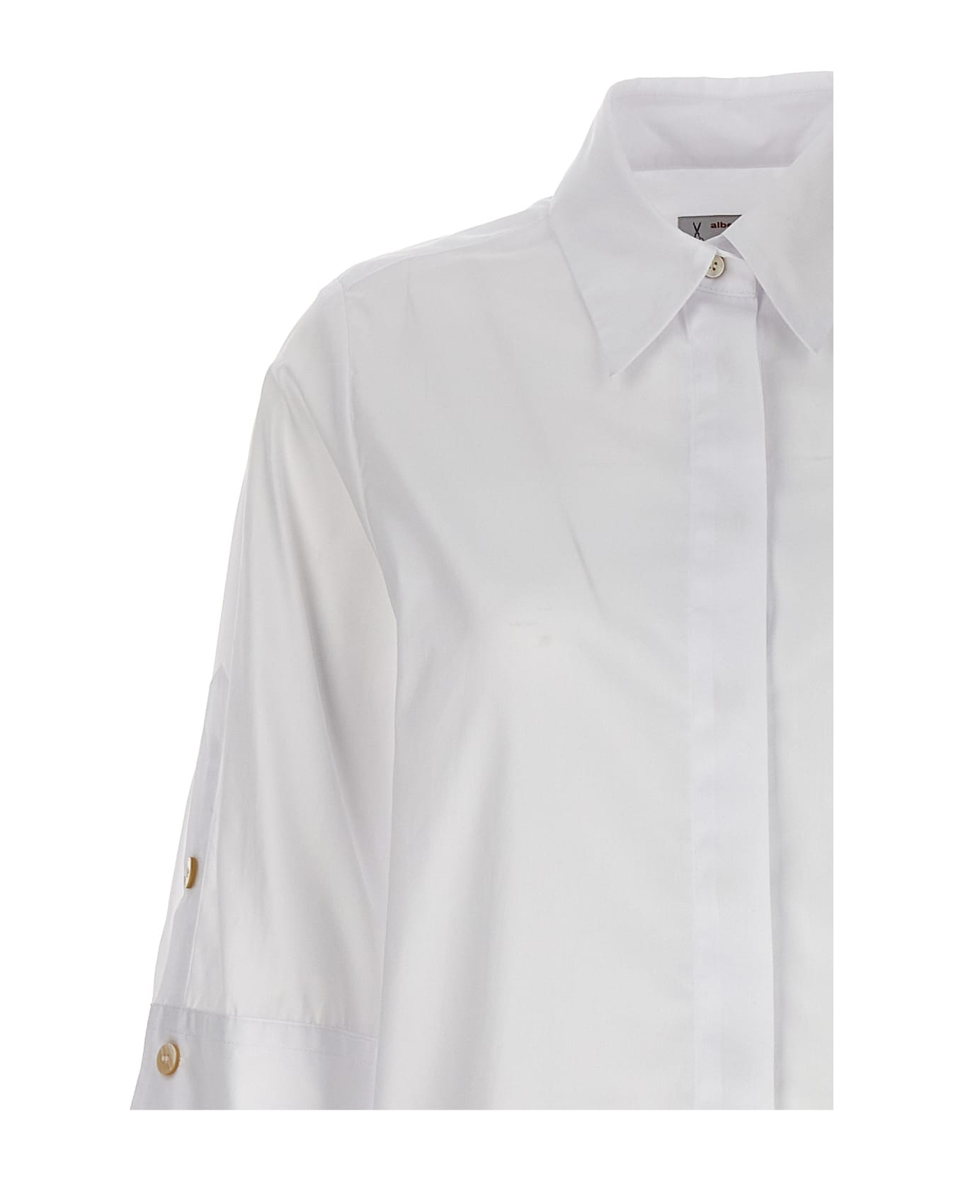 Alberto Biani Poplin Shirt - White