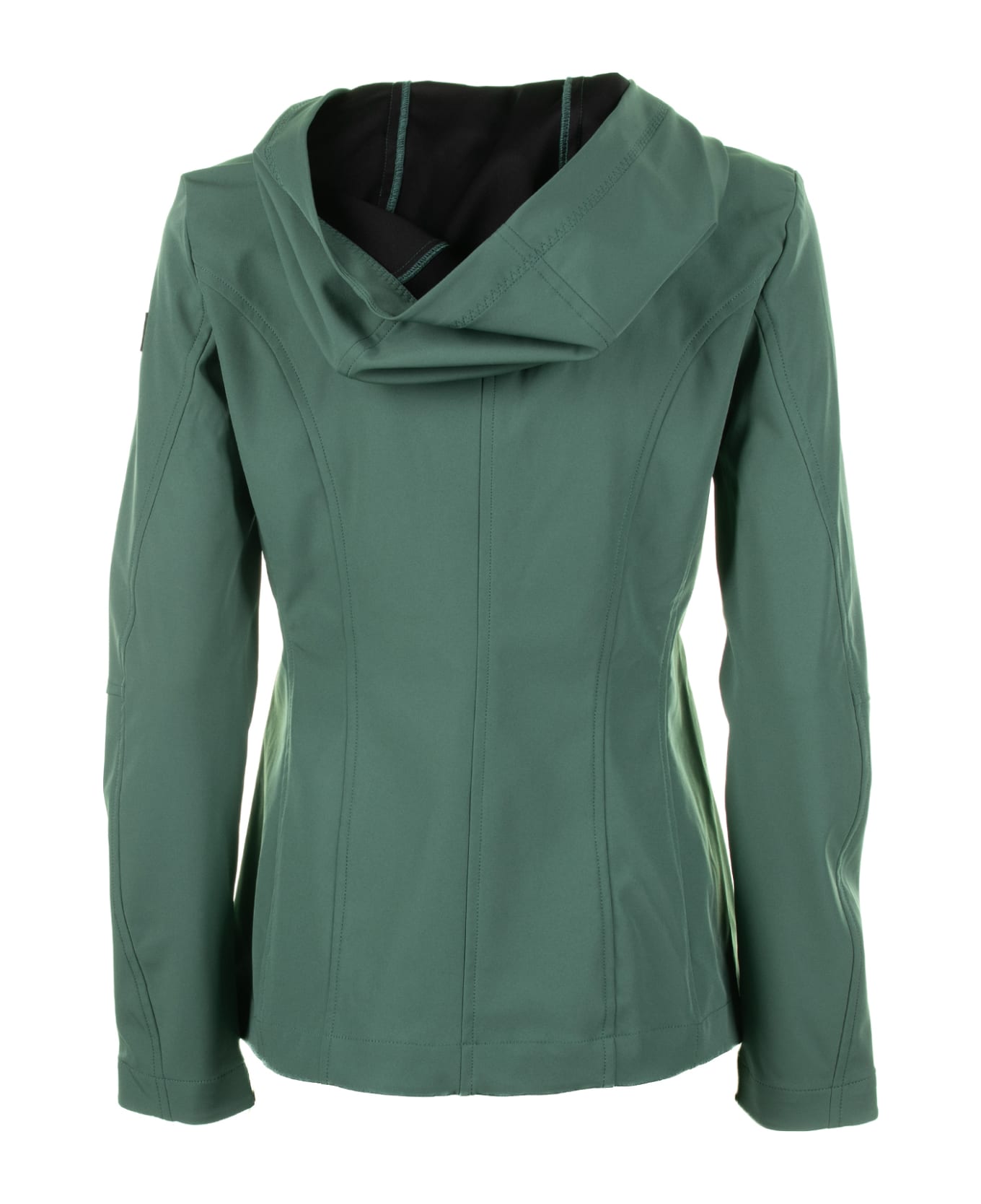 Peuterey Green Jacket With Zip And Hood - VERDE ジャケット