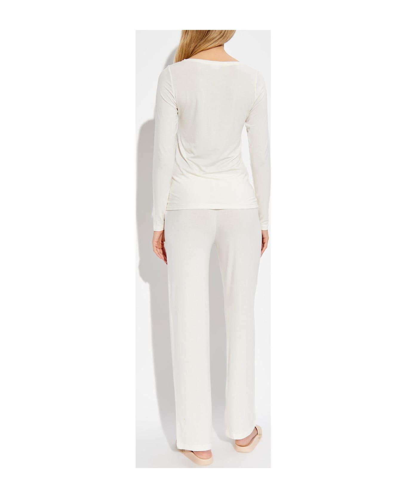Emporio Armani Two-piece Pajamas - Ivory