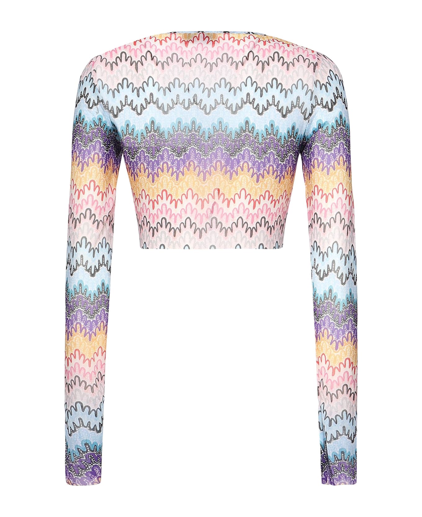Missoni Zigzag Cropped Top - MultiColour