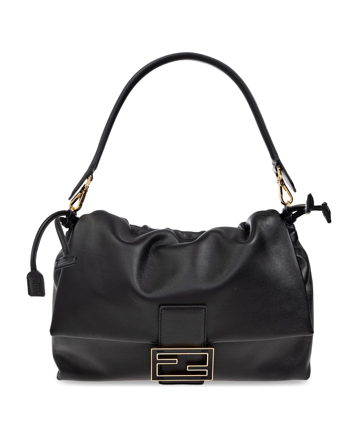 Fendi Leather Shoulder Bag Mamma Baguette Large