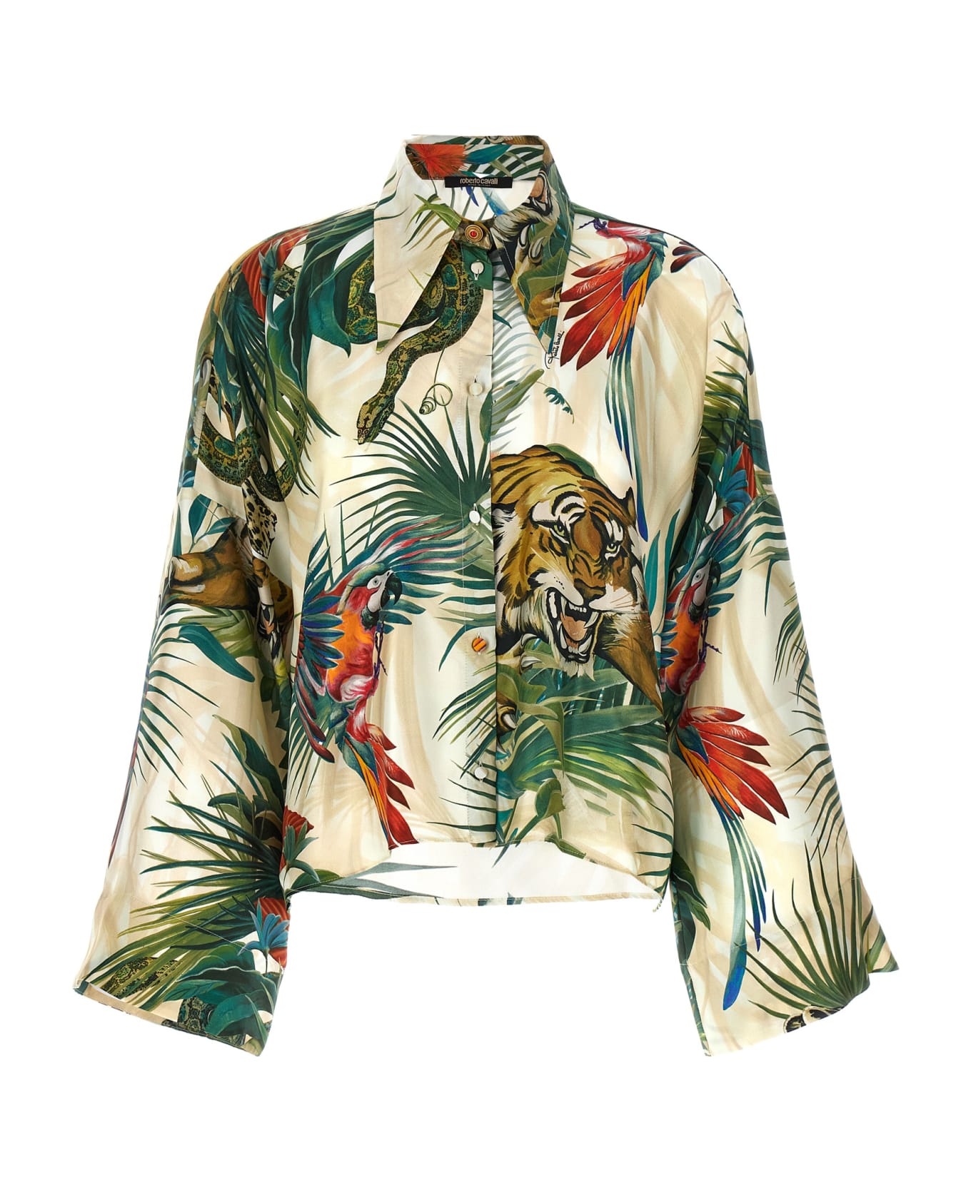 Roberto Cavalli 'jungle' Shirt - Multicolor
