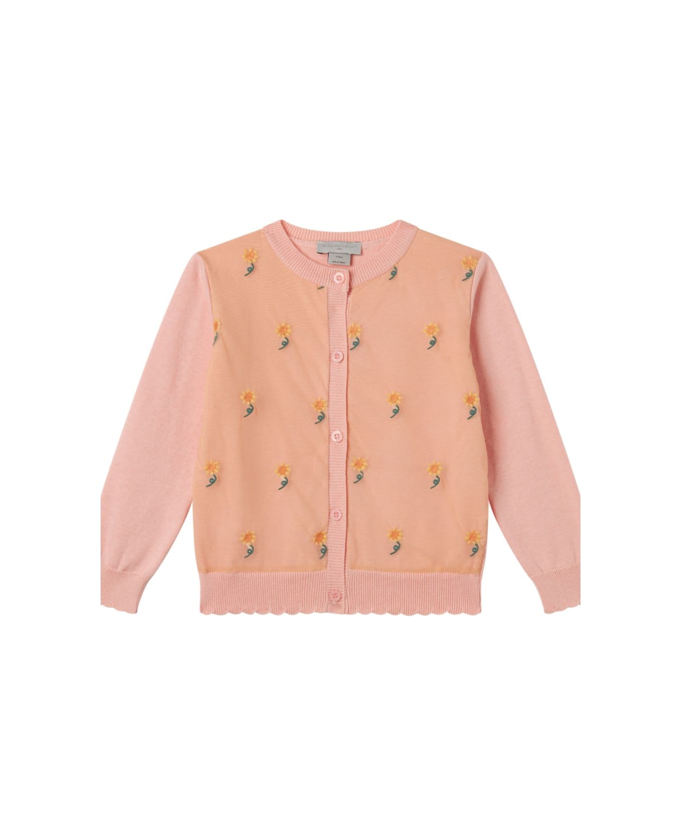 Stella McCartney Kids Knit Cardigan - Salmon Pink