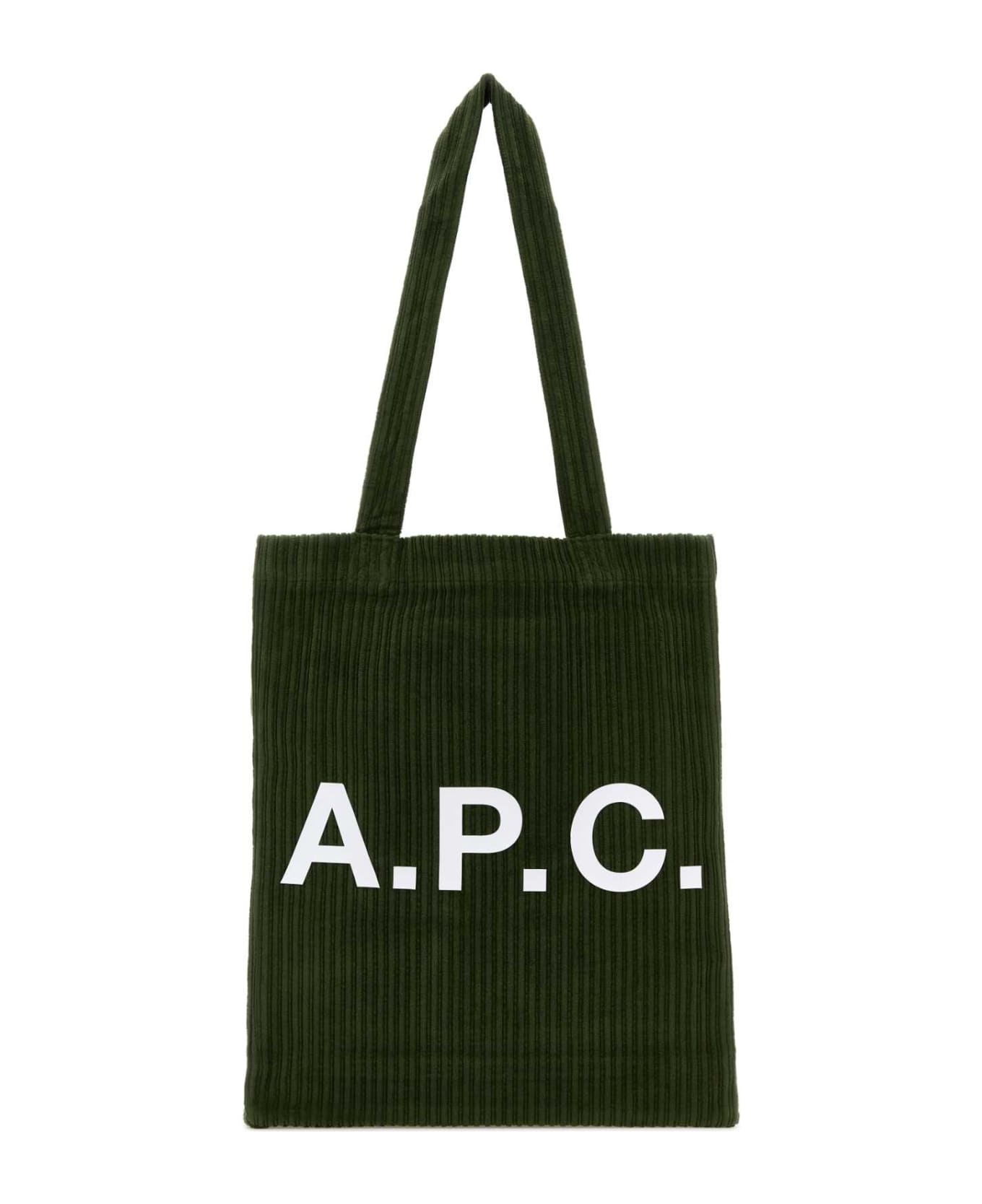 トートバッグ A.P.C. Camel corduroy Lou shopping bag (COHBBM61937 CAF) MUSINSA | A.P.C. Lou Madame Lou Tote Bag - Caramel