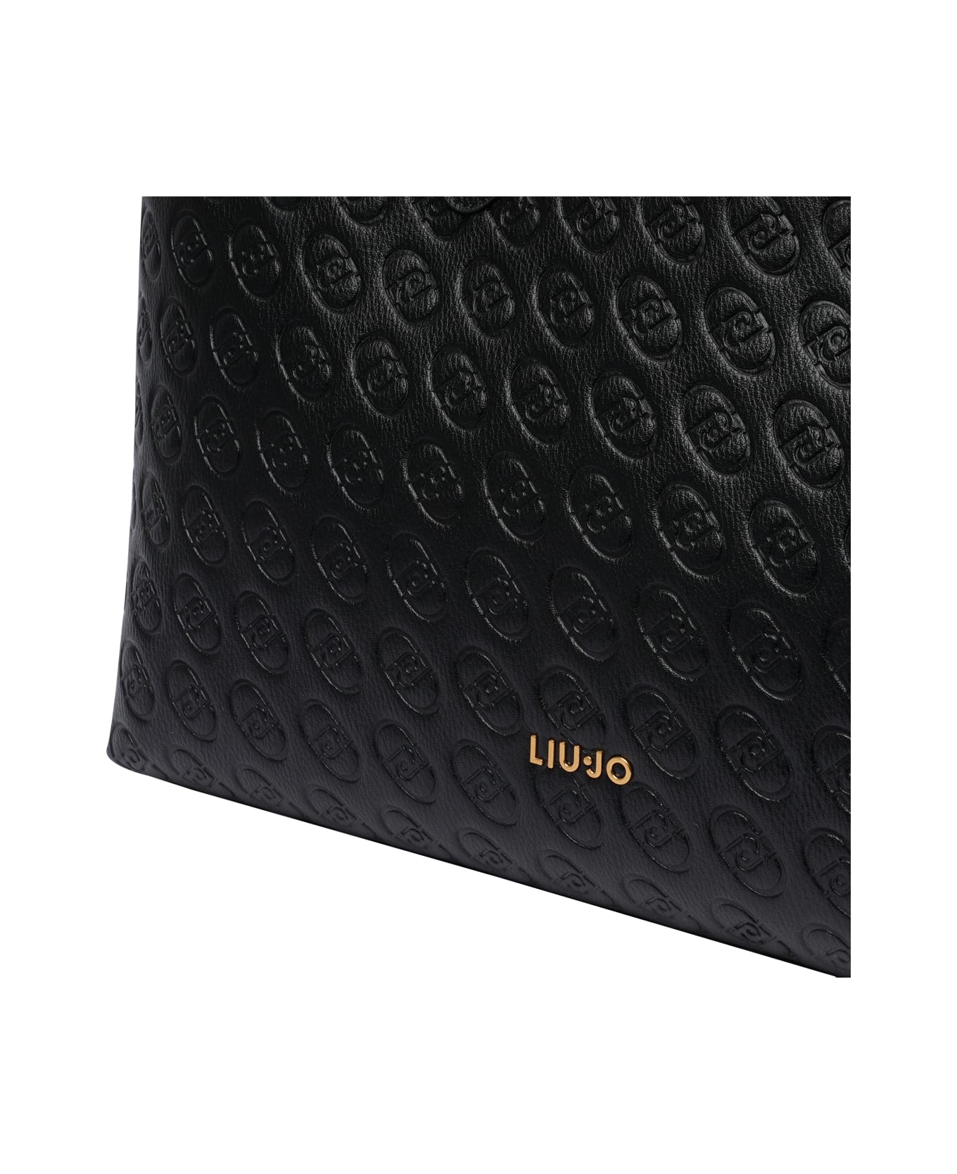 Liu-Jo Medium Logo Tote Bag - Black