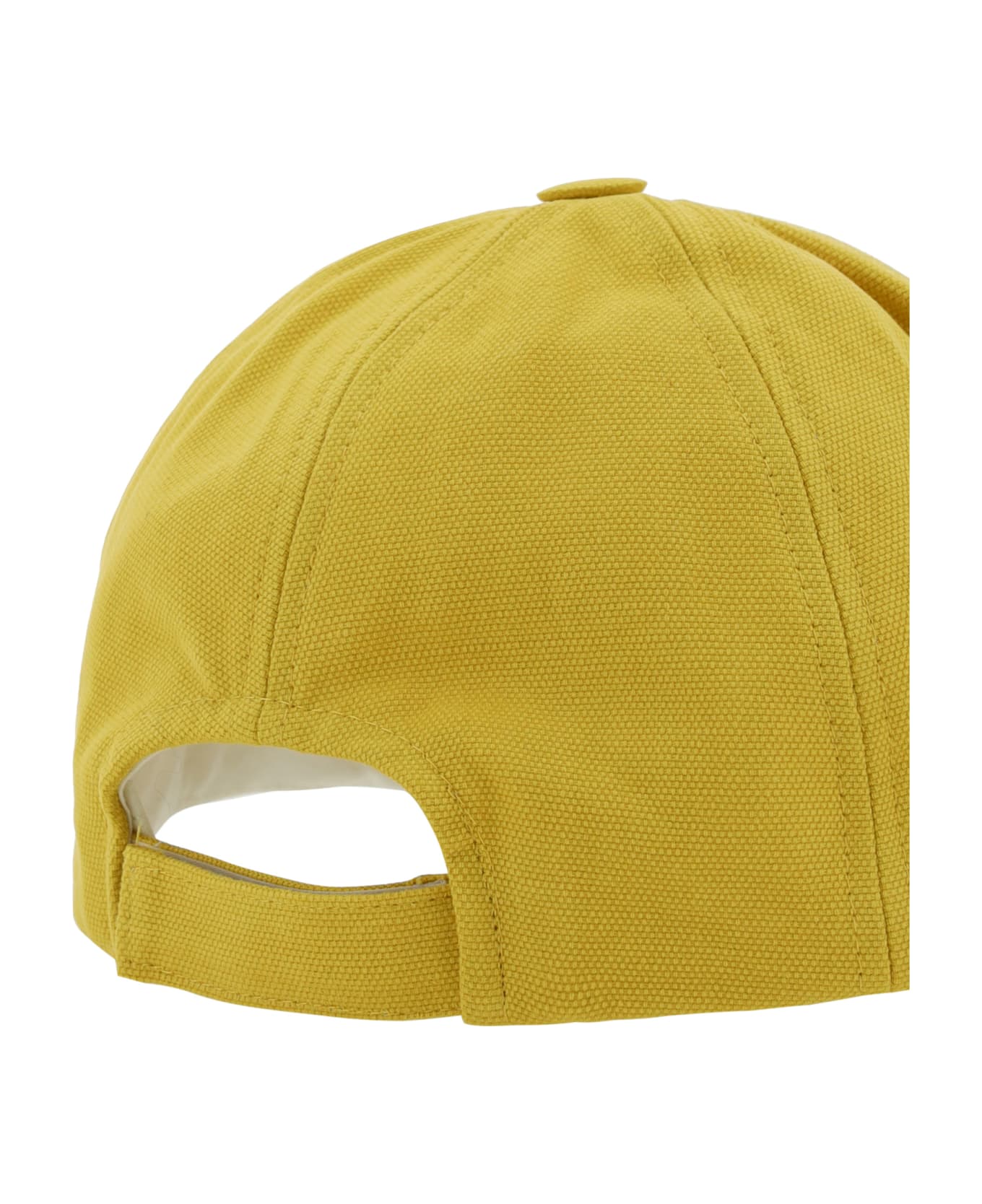 Isabel Marant Tyron Baseball Hat - Yellow/ Ecru