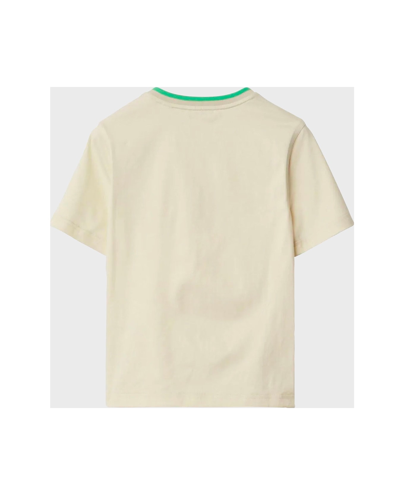 Burberry Beige Cotton T-shirt - Wheat us Tシャツ＆ポロシャツ