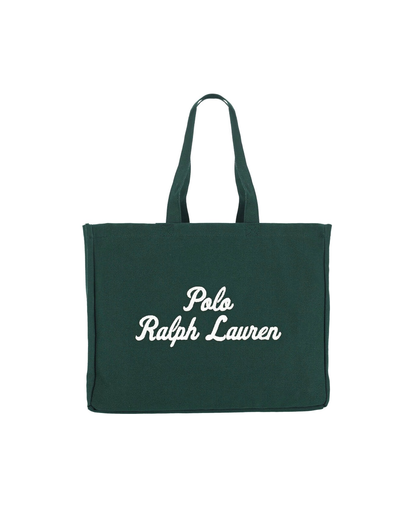 Polo Ralph Lauren Logo Tote Bag - Green