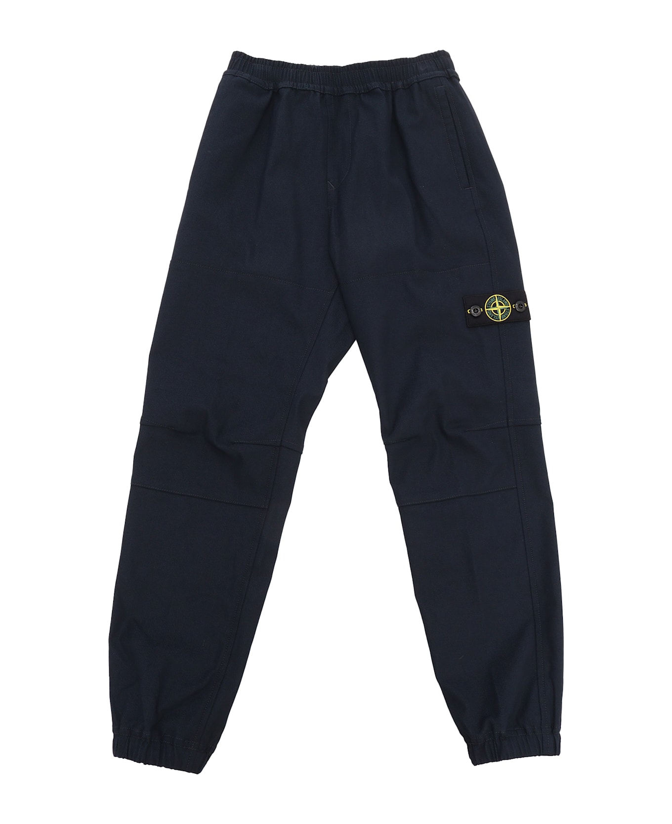 Stone Island Loose Fit Trousers - BLUE