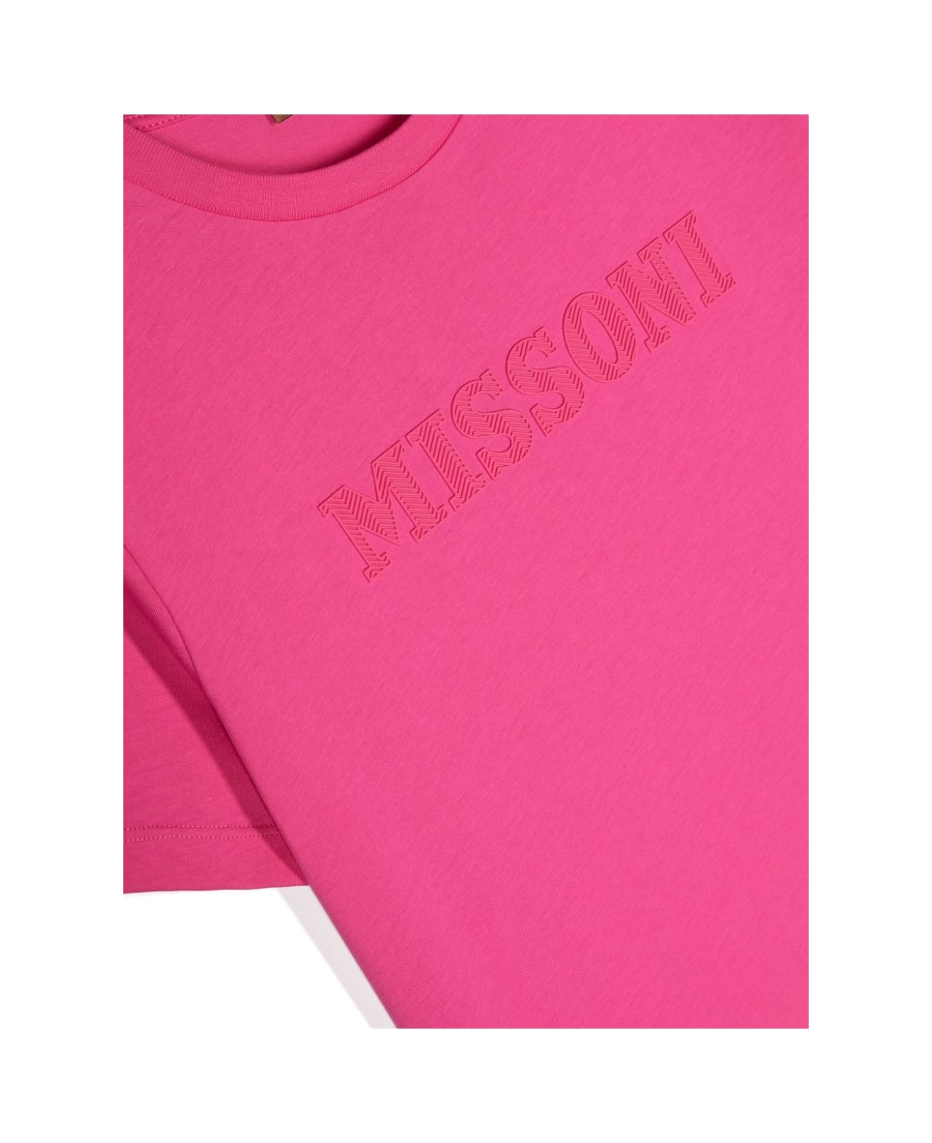 Missoni Kids T-shirt Con Logo - Fucsia Tシャツ＆ポロシャツ