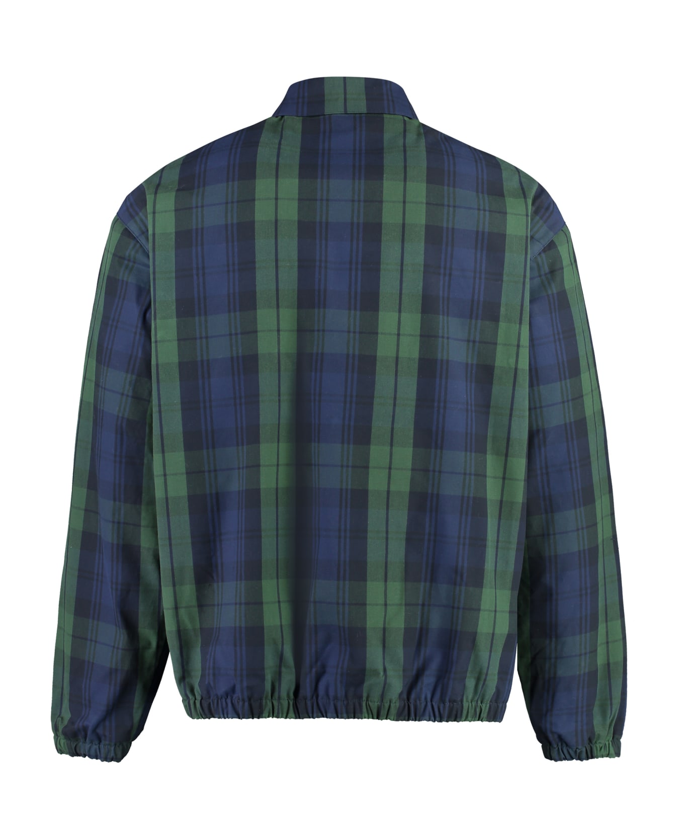 Drôle de Monsieur Tartan Jacket - blue