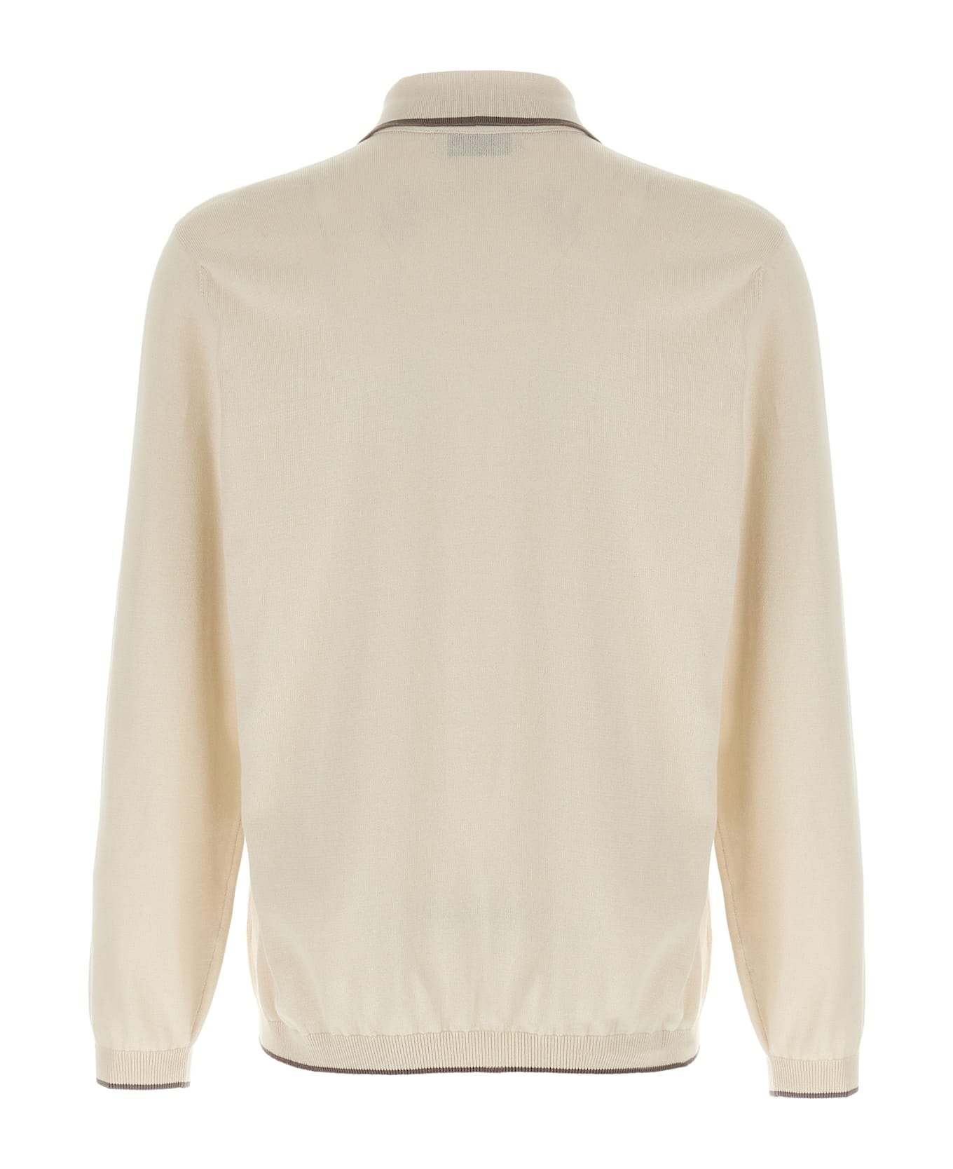 Brunello Cucinelli Geometric Jacquard Shirt - Beige