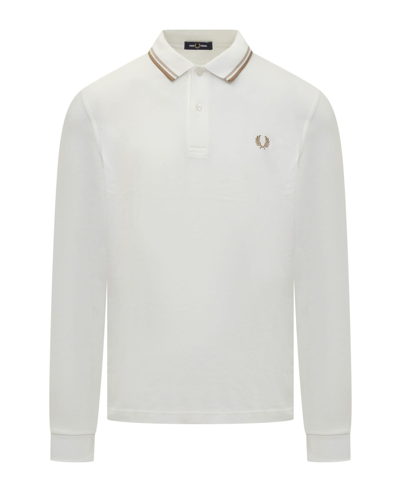 Fred Perry Polo Shirt - SNOWH/OAT/WSTONE シャツ