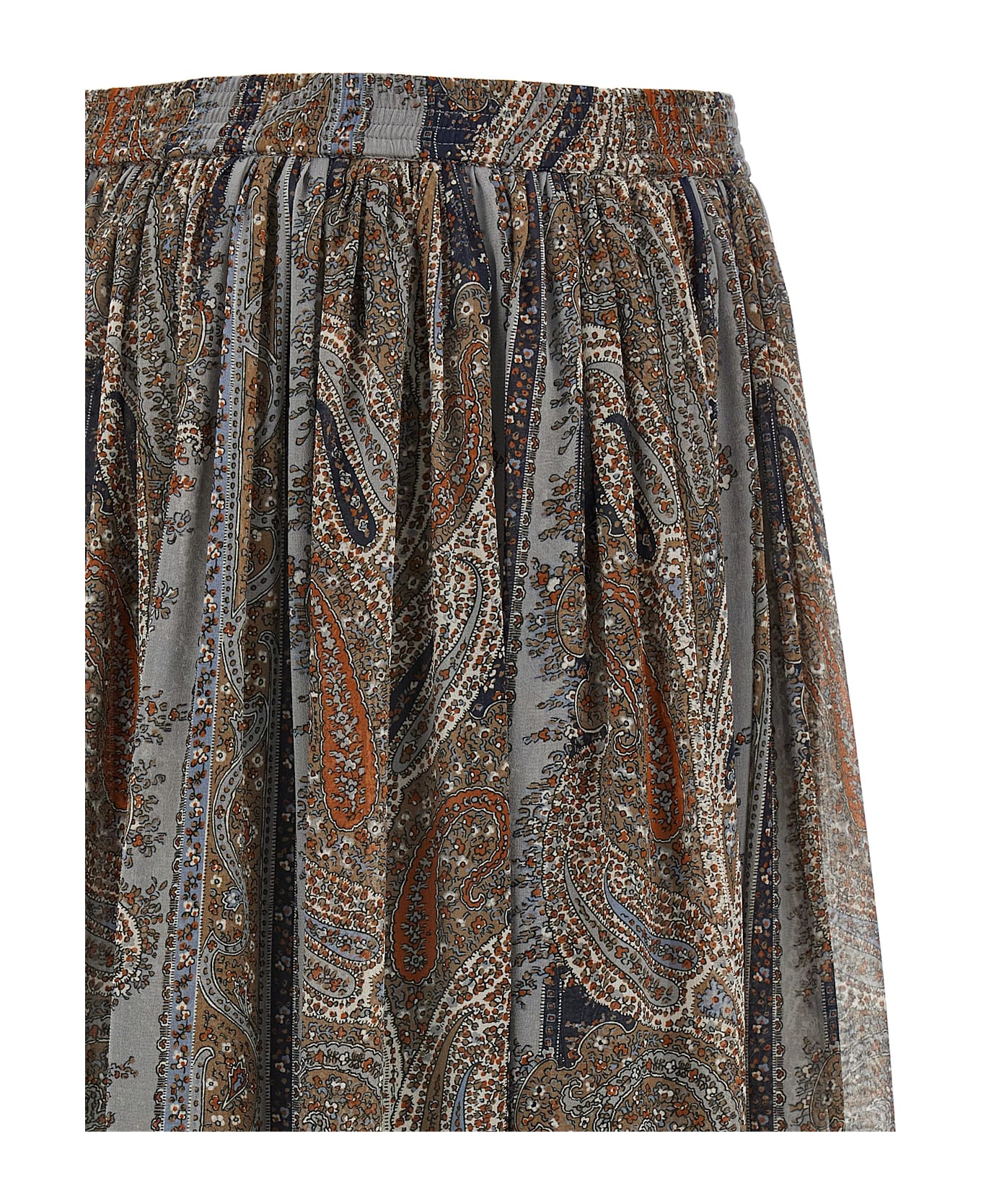 Saint Laurent Paisley Skirt - Multicolor