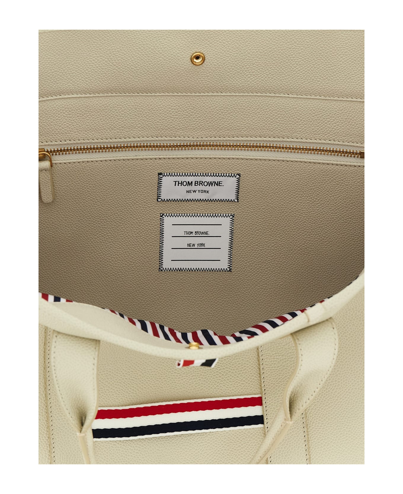 Thom Browne 'tool Tote' Shopping Bag - White