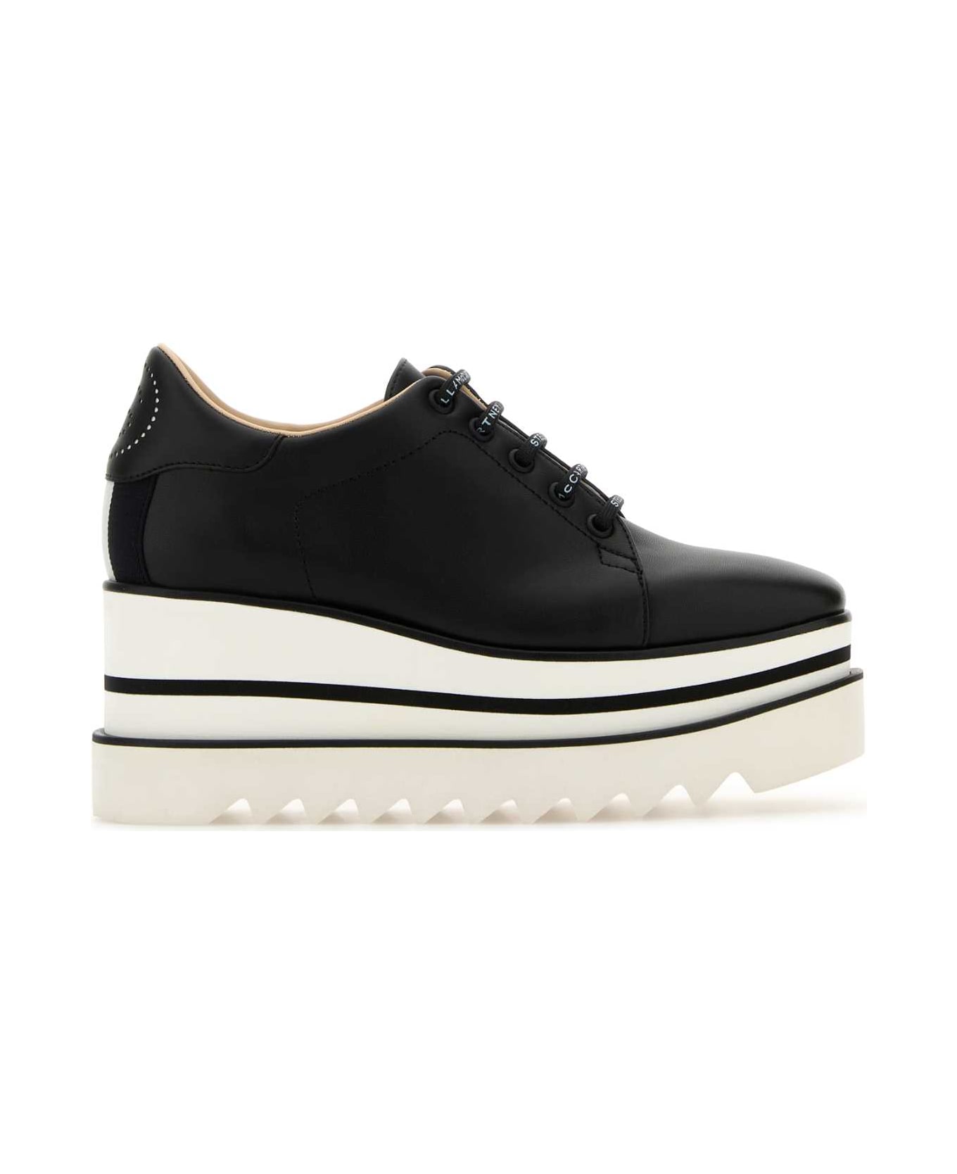 Stella McCartney Black Alter Mat Sneak-elyse Sneakers - BLACKWHITE