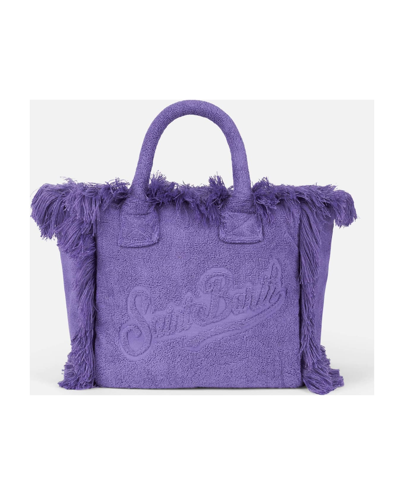 MC2 Saint Barth Colette Purple Terry Soft Handbag - PINK