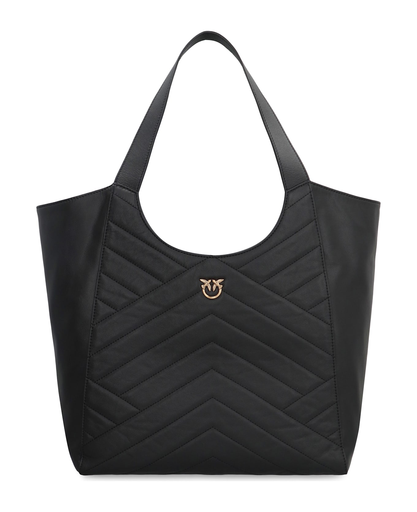 Pinko Puzzle Tote Bag - black