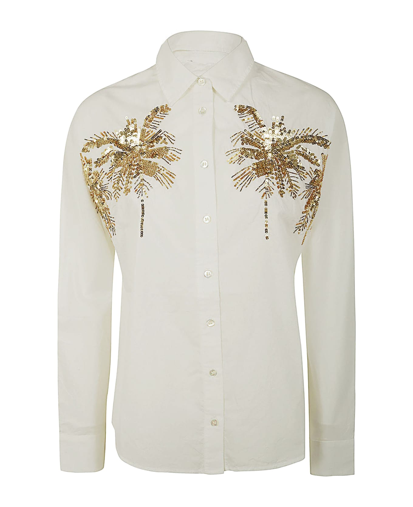 Essentiel Antwerp Fresh Embellished Shirt - White