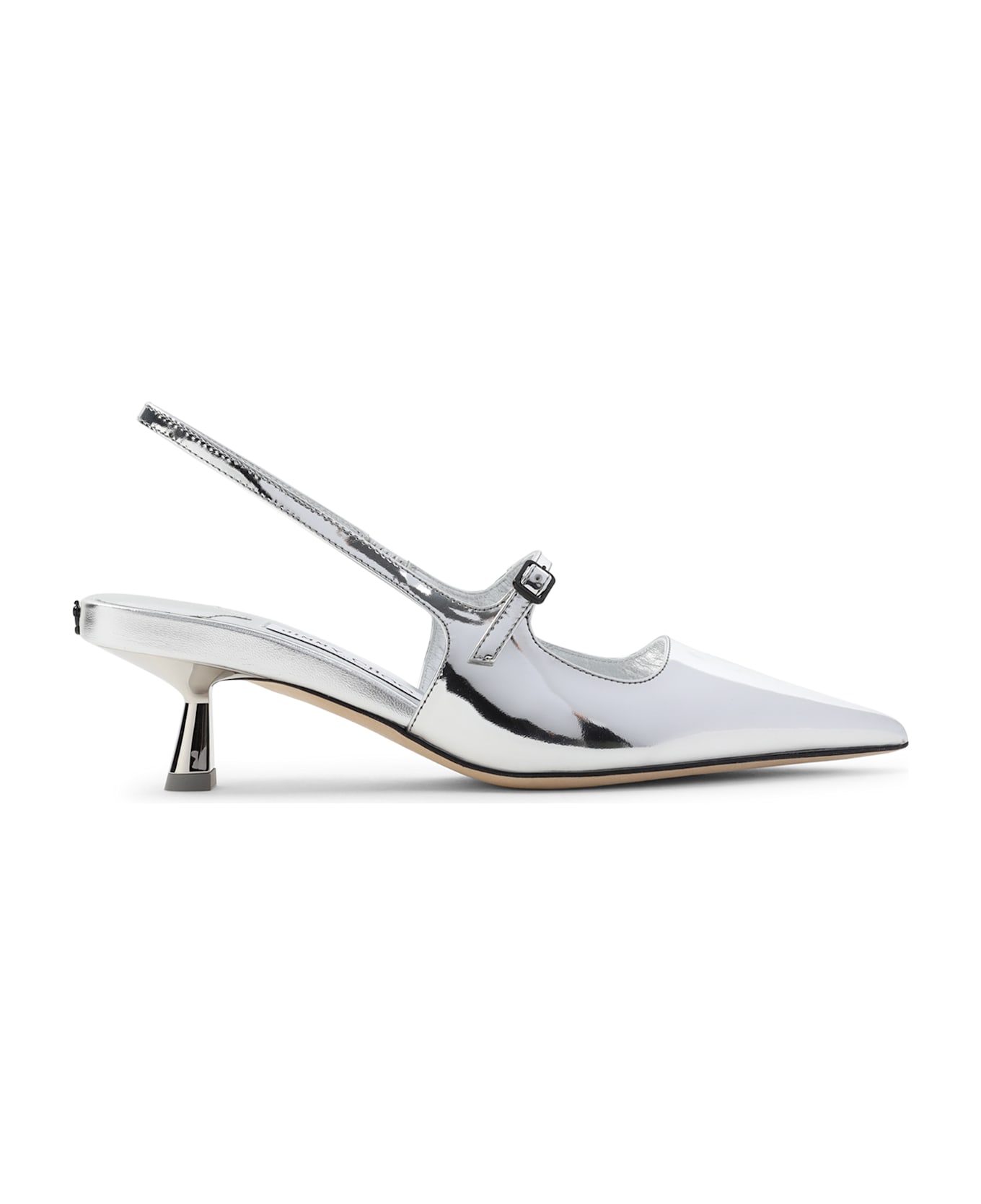 Jimmy Choo Didi 45 Mules - Silver