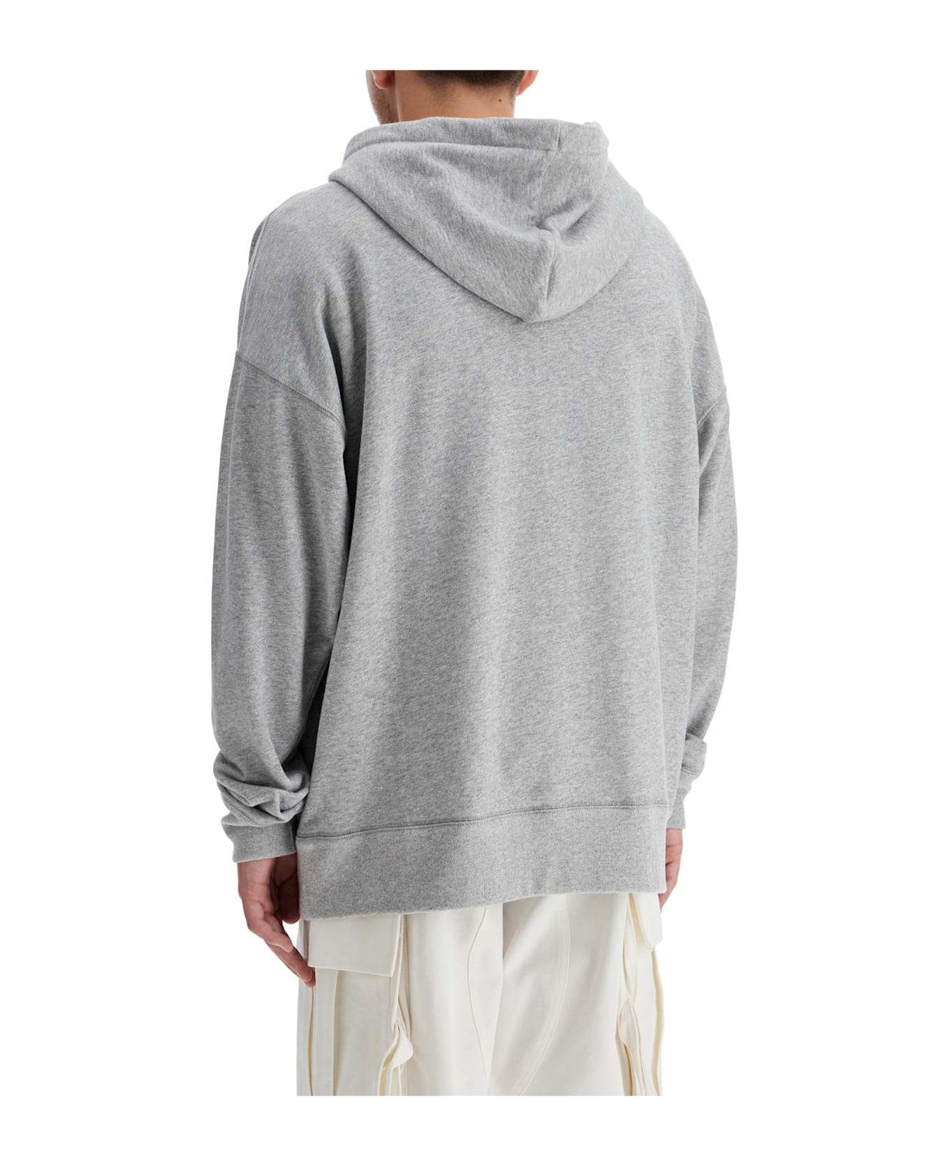 Isabel Marant Miley Hoodie - GREYWHITE