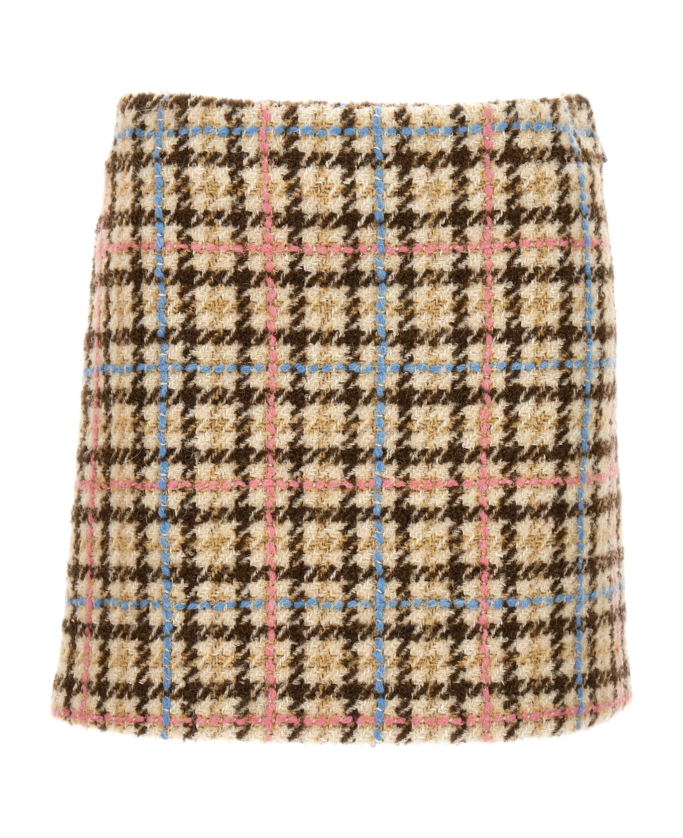 MSGM Tweed Skirt - Multicolor