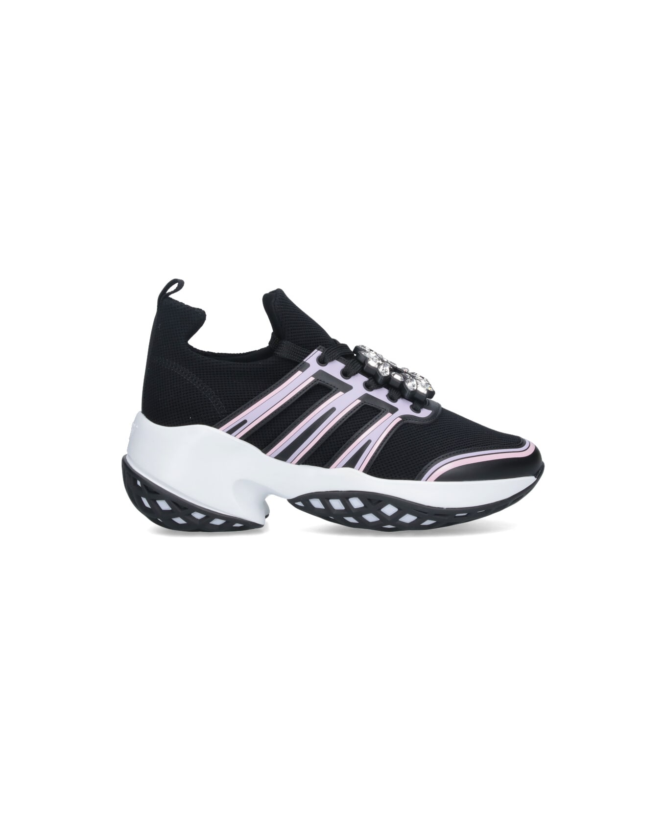 Roger Vivier "viv
 Run" Sneakers - Black  