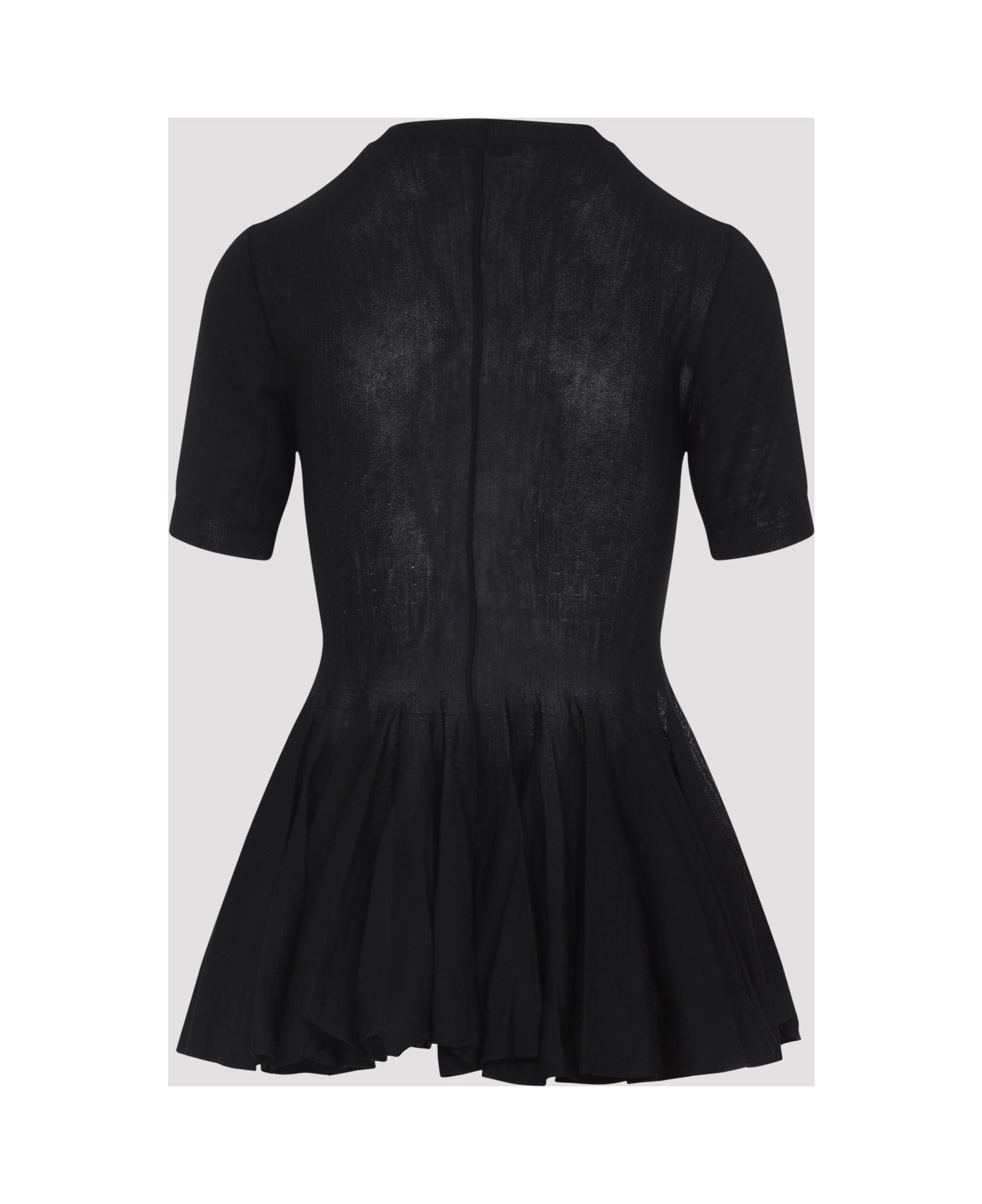 Alaia Alaïa Peplum Top - Noir Alaia
