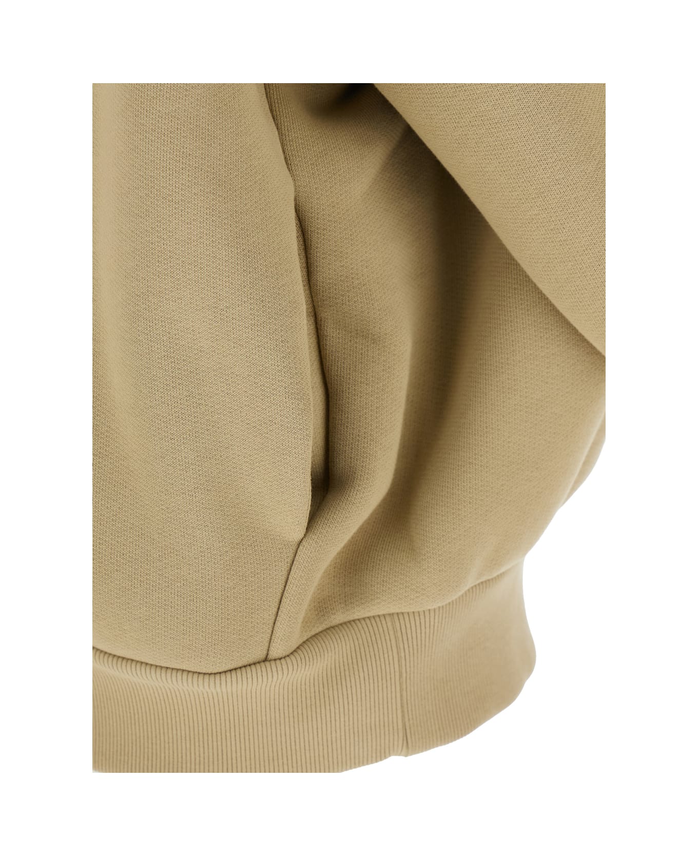 Fear of God Beige Hoodie With Front Zip Closure In Cotton Blend Man - Beige