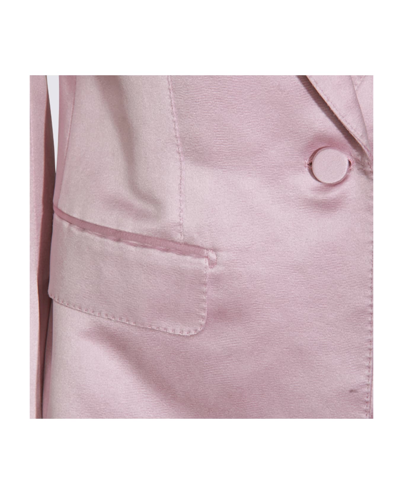 Tom Ford Pink Cotton Blazer - ORCHID PINK