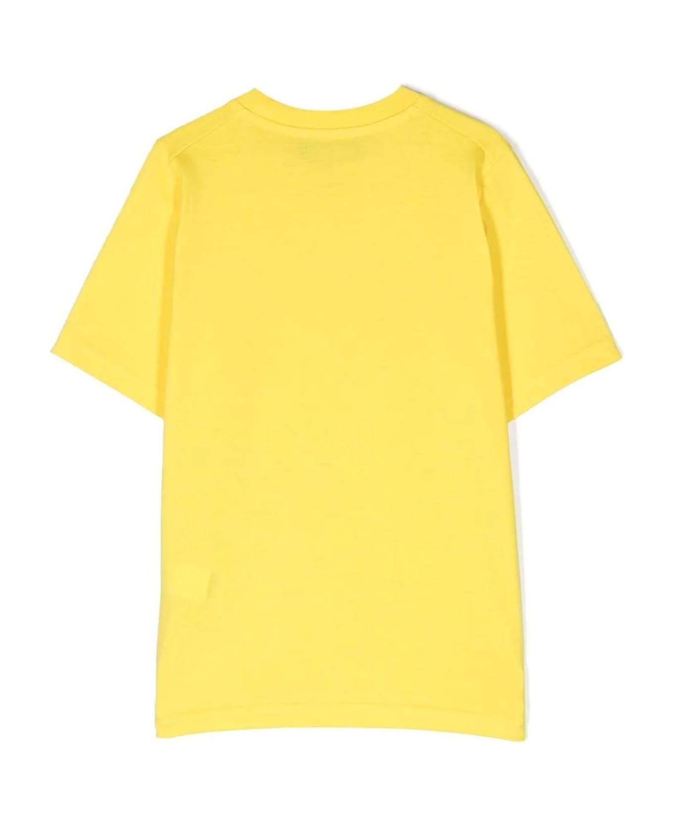 Dsquared2 Yellow Cotton Tshirt - Giallo Tシャツ＆ポロシャツ