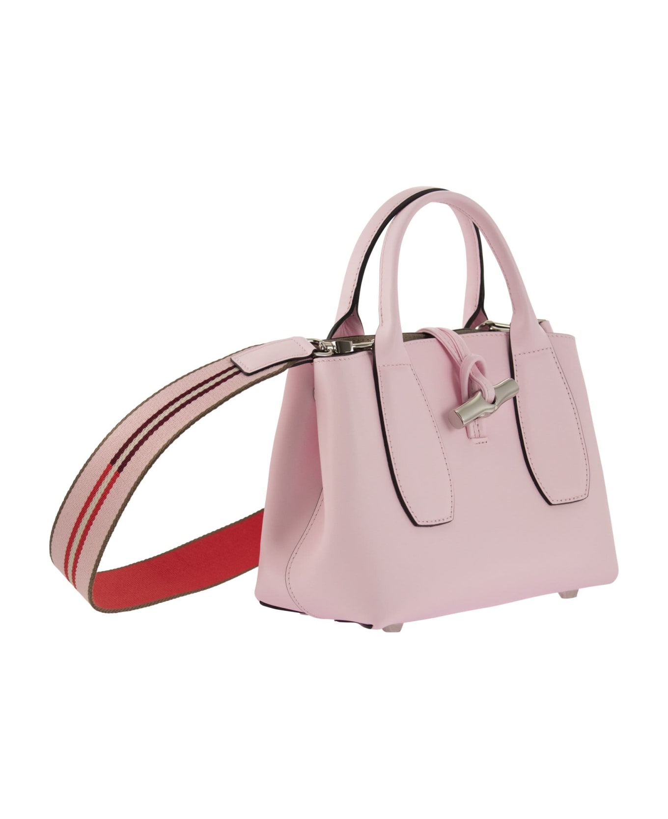 Longchamp Roseau - Bag With Handle S - Pink