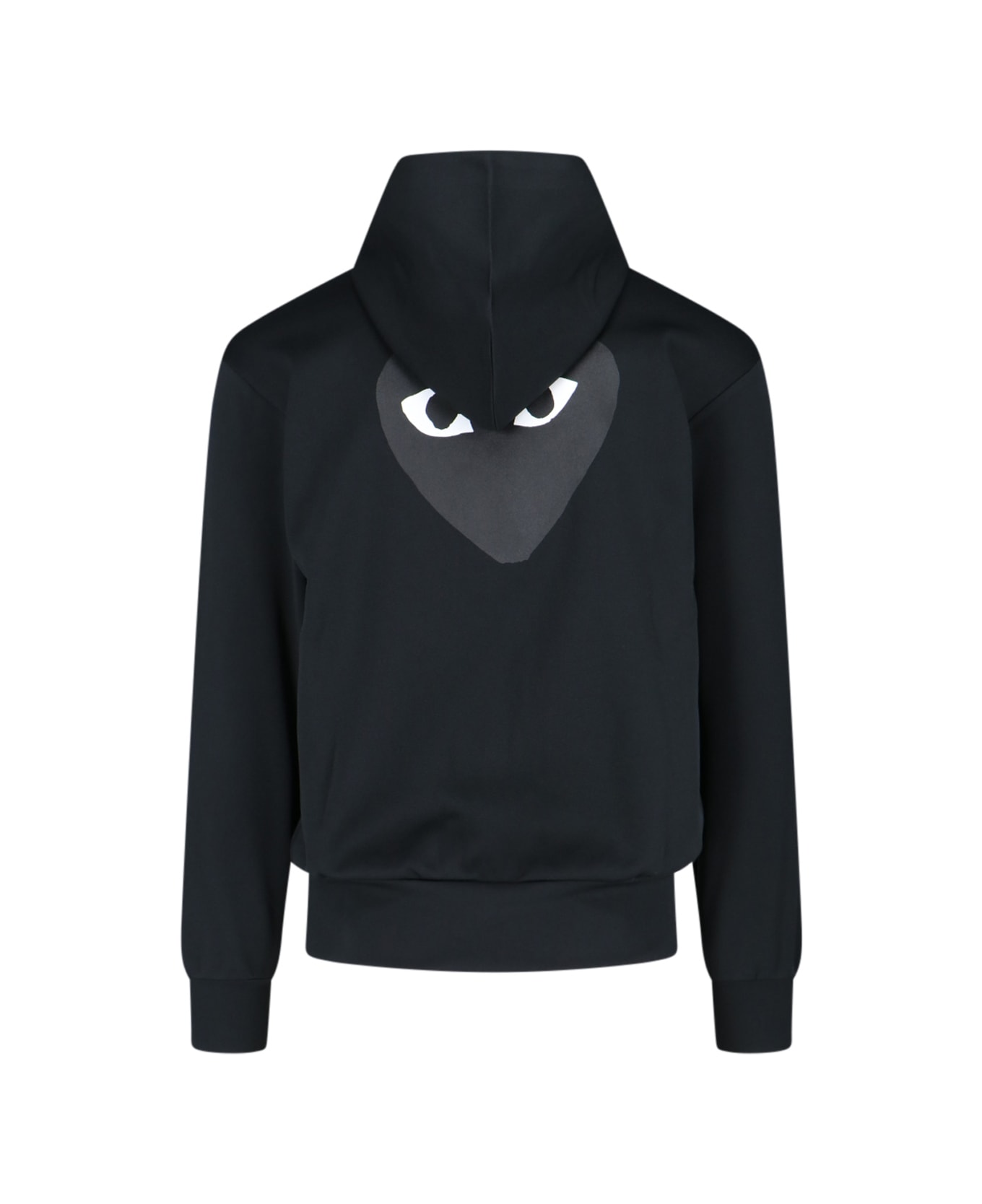 Comme des Garçons Play Logo Hoodie - Black  