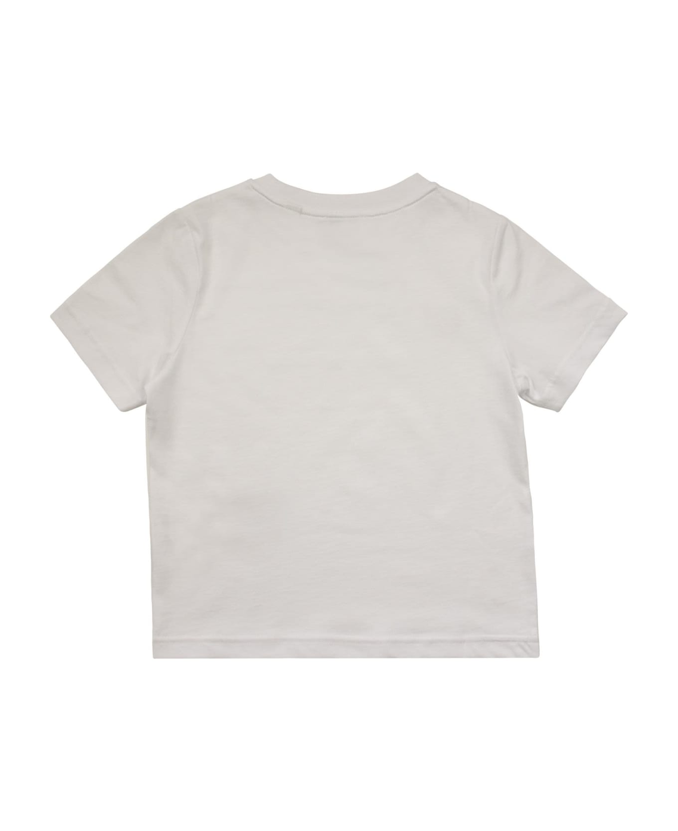 Burberry Eugene - Cotton T-shirt With Embroidered Logo
