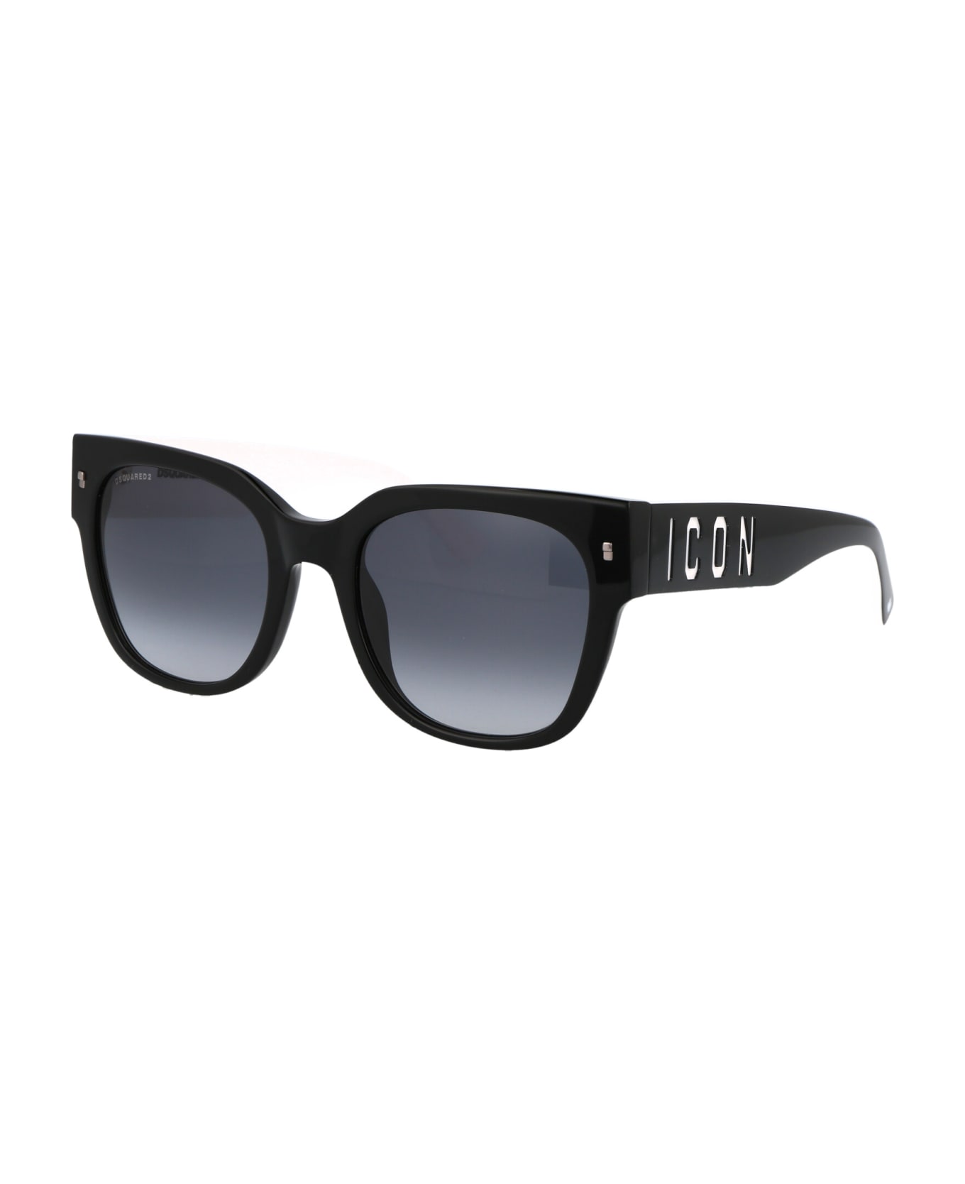 Dsquared2 Eyewear Icon 0005/s Sunglasses - 80S9O BLACK WHITE