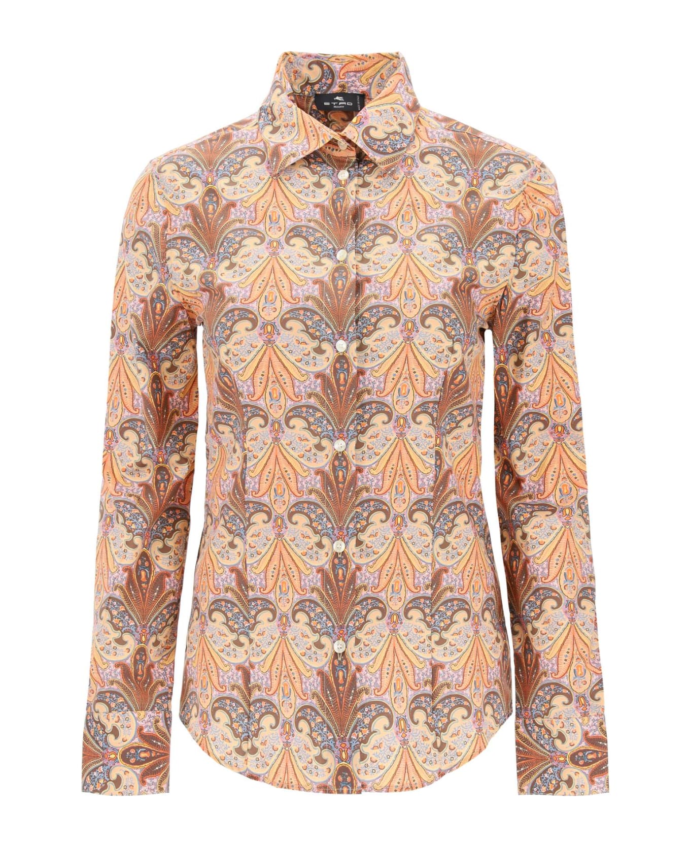 Etro Slim Fit Shirt With Paisley Pattern - MULTI シャツ
