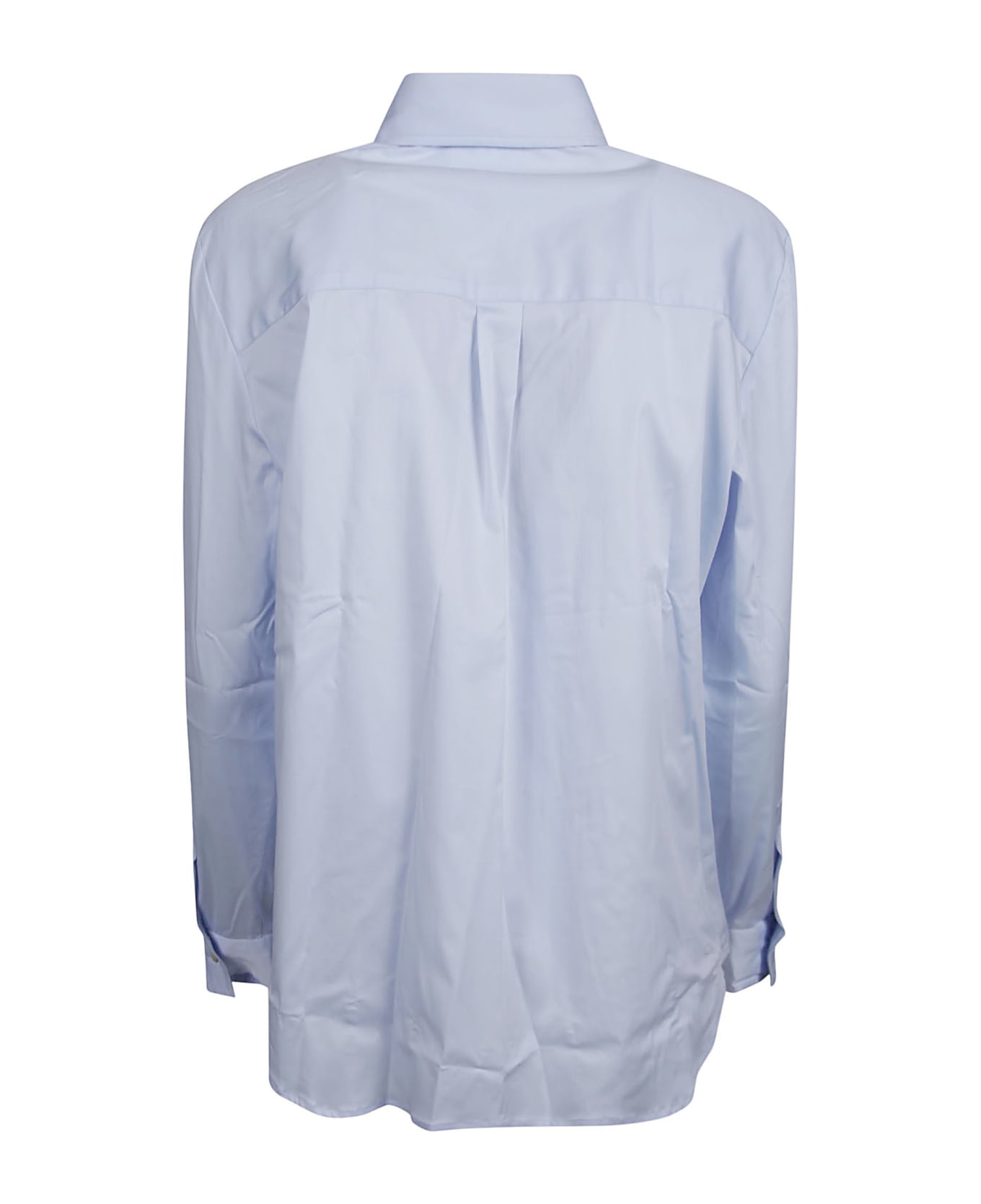 Barba Napoli Long-sleeved Shirt - Azure