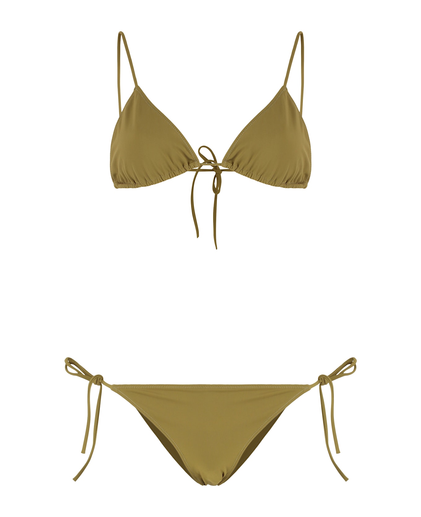 Lido Venti Triangle Bra Bikini - khaki