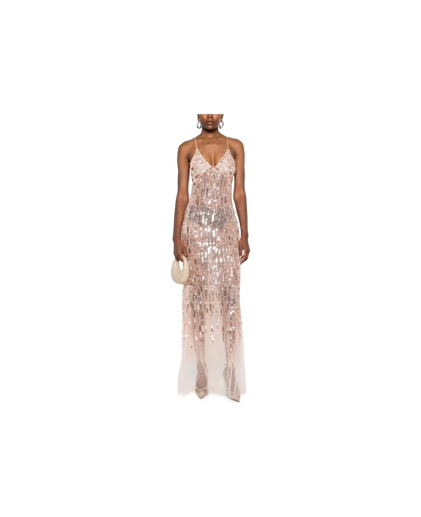 Elisabetta Franchi Dress - NEUTRALS