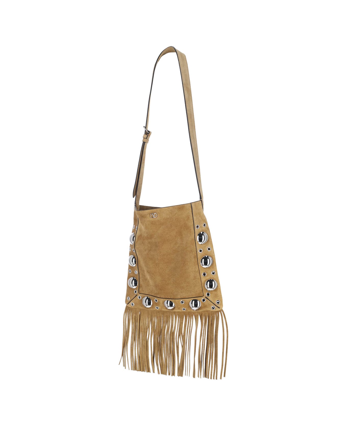 Valentino Garavani 
nellcôte
 Shoulder Bag - Beige