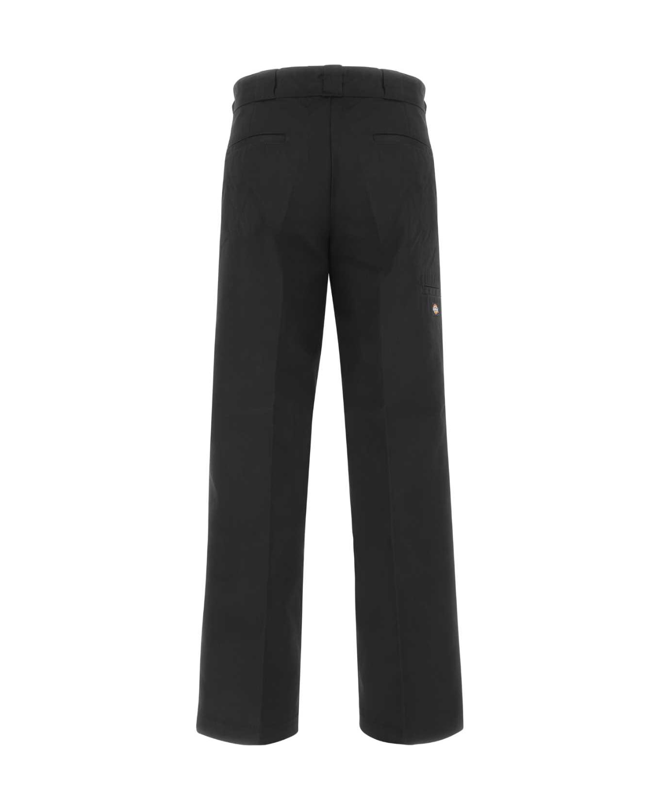 Dickies Black Polyester Blend Pant - BLK1
