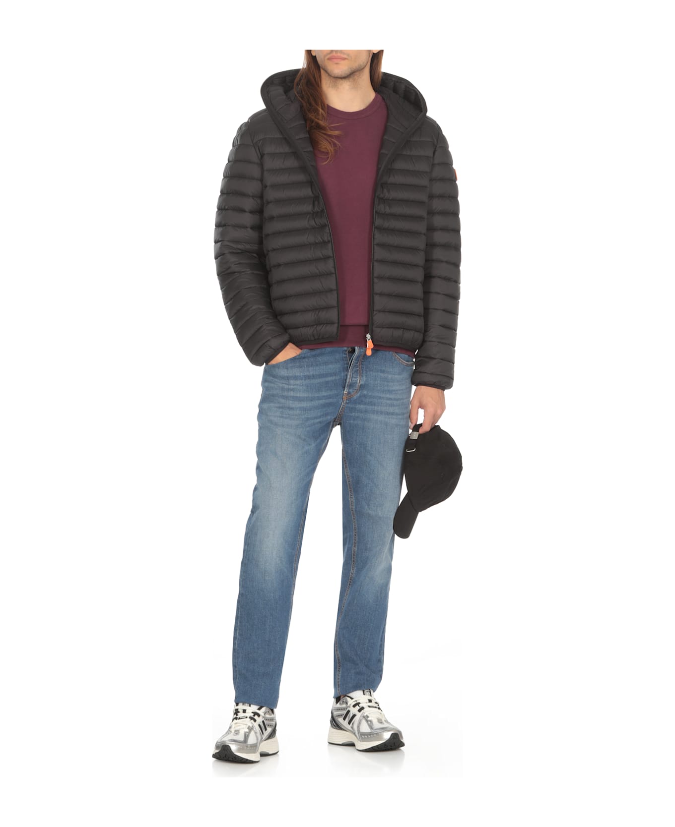 Save the Duck Donald Padded Jacket - Black