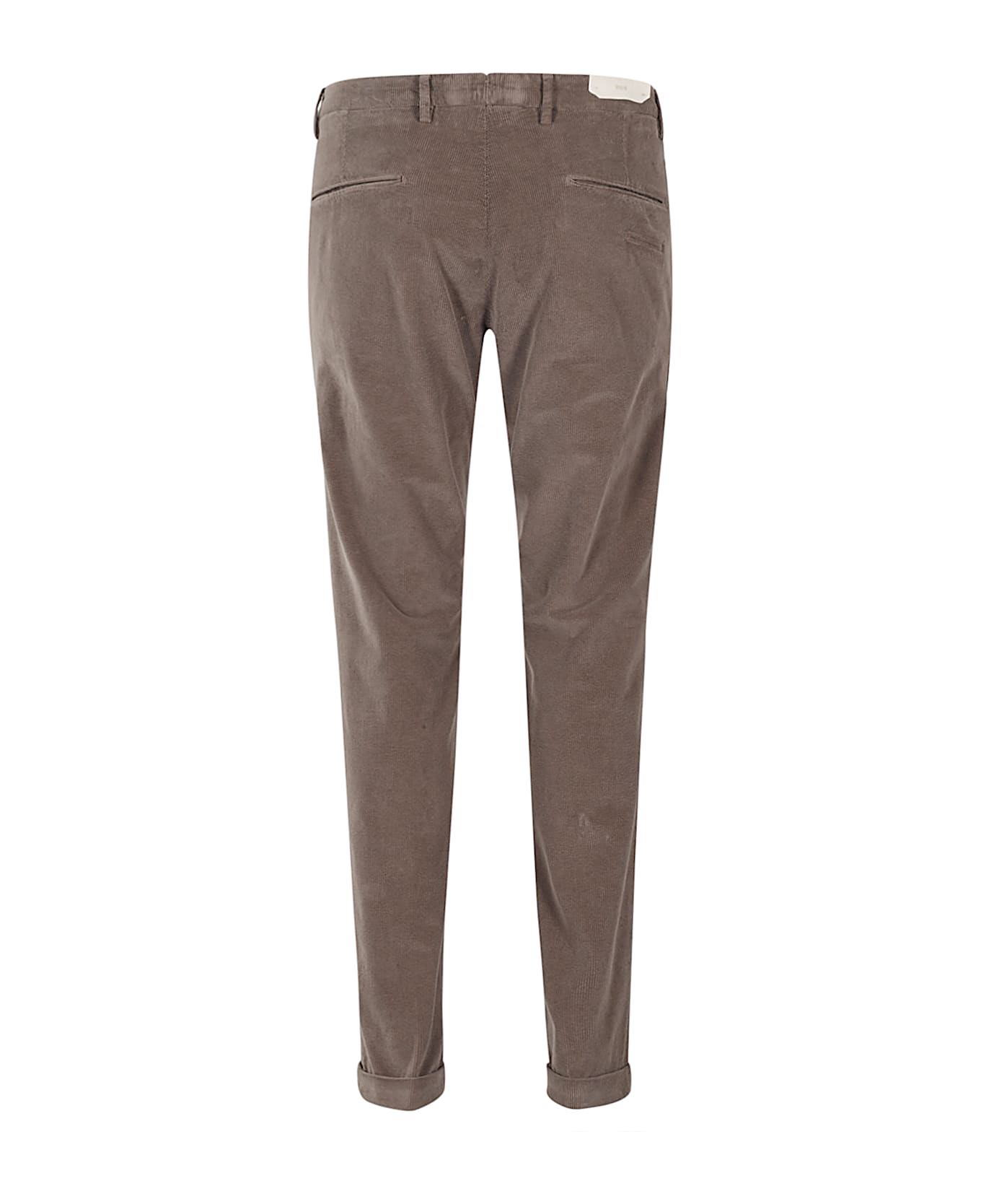 Briglia 1949 Pant Ventre Piatto Velluto - Tortora